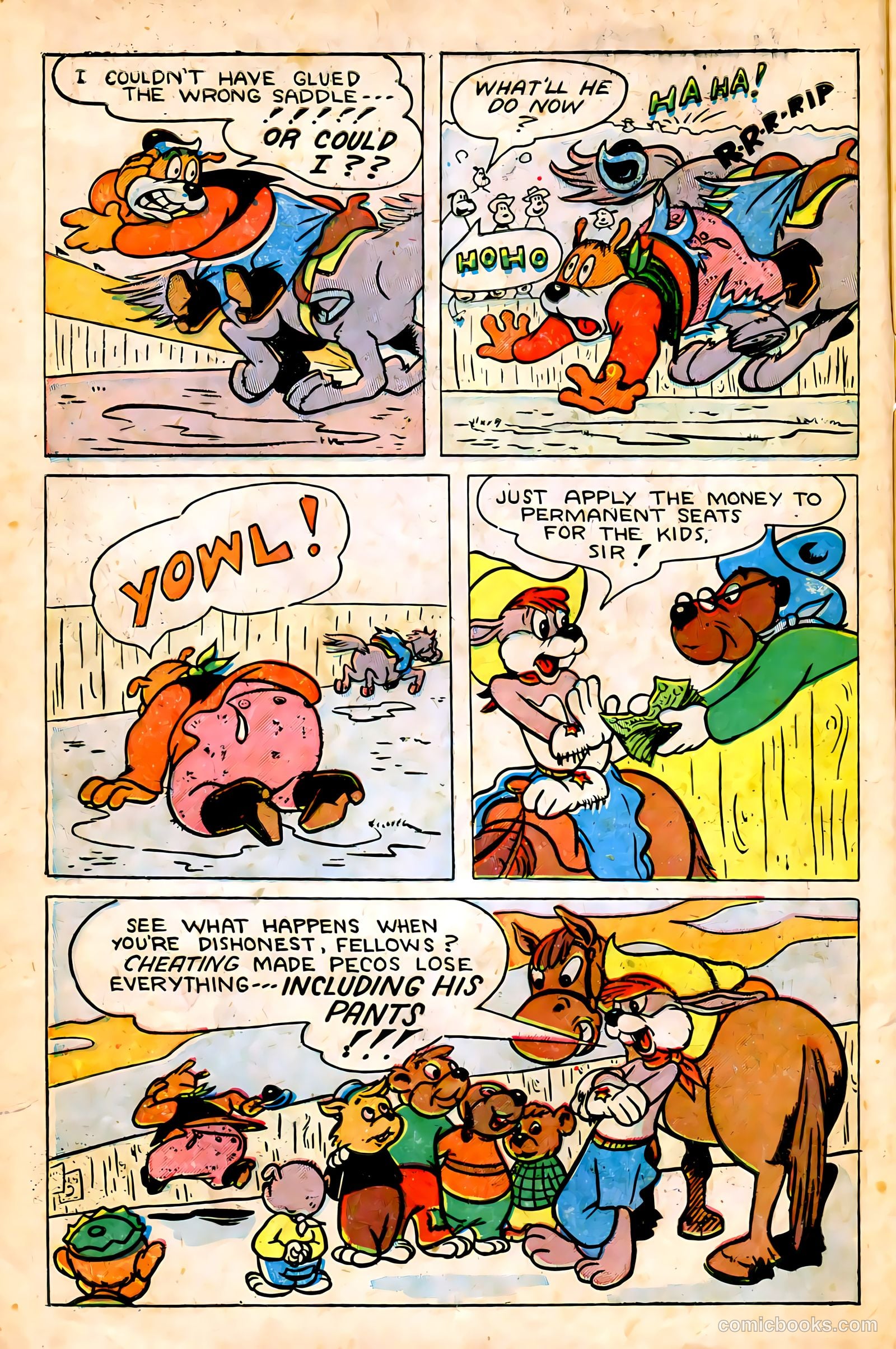 "Red" Rabbit Comics #17 (1950) — page 14 of 52