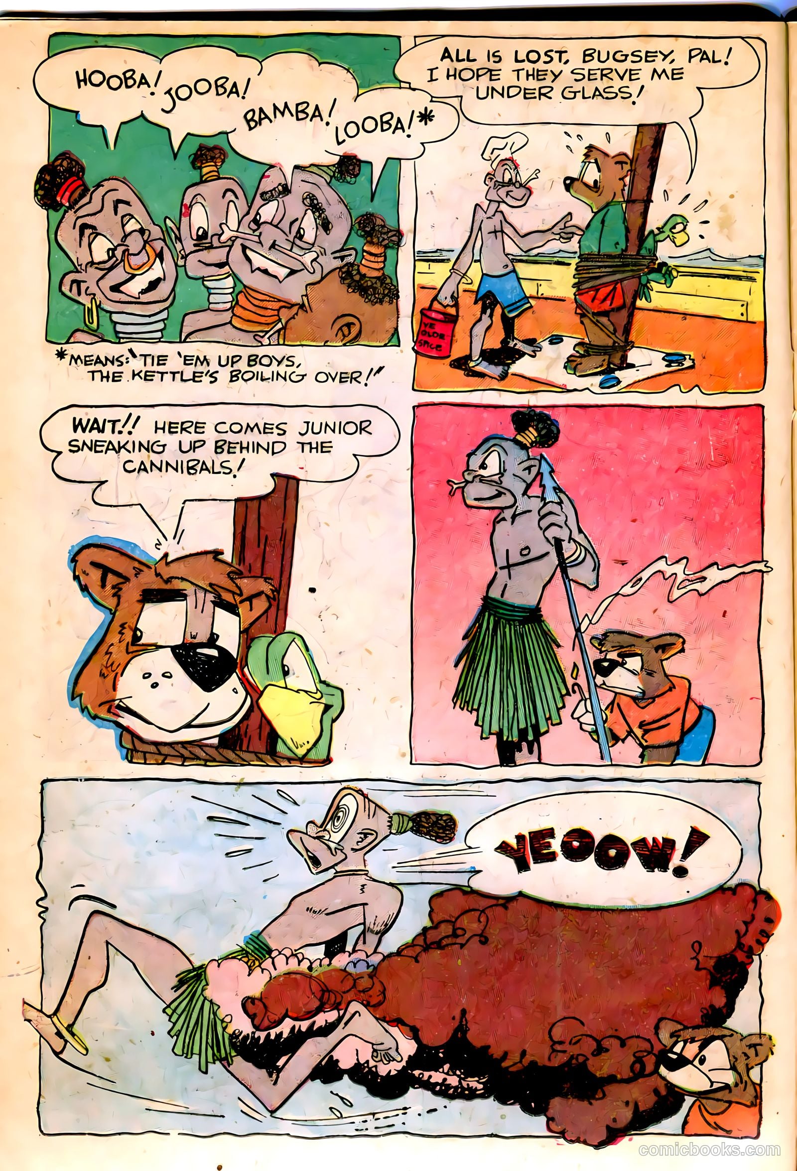 "Red" Rabbit Comics #17 (1950) — page 16 of 52