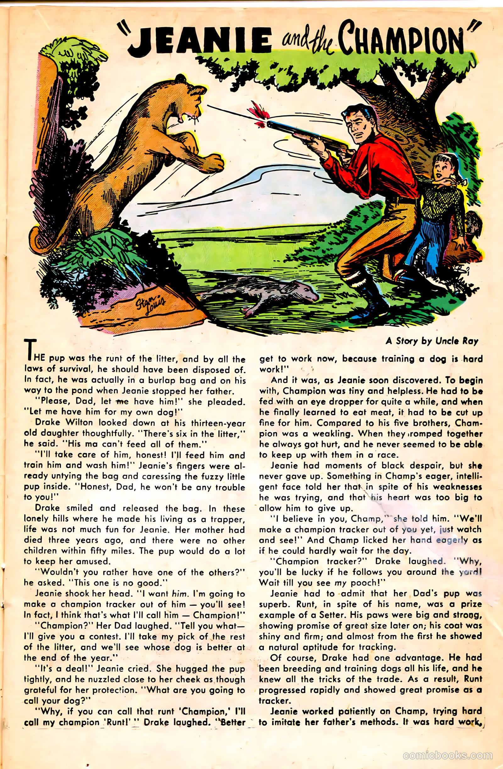 "Red" Rabbit Comics #17 (1950) — page 19 of 52