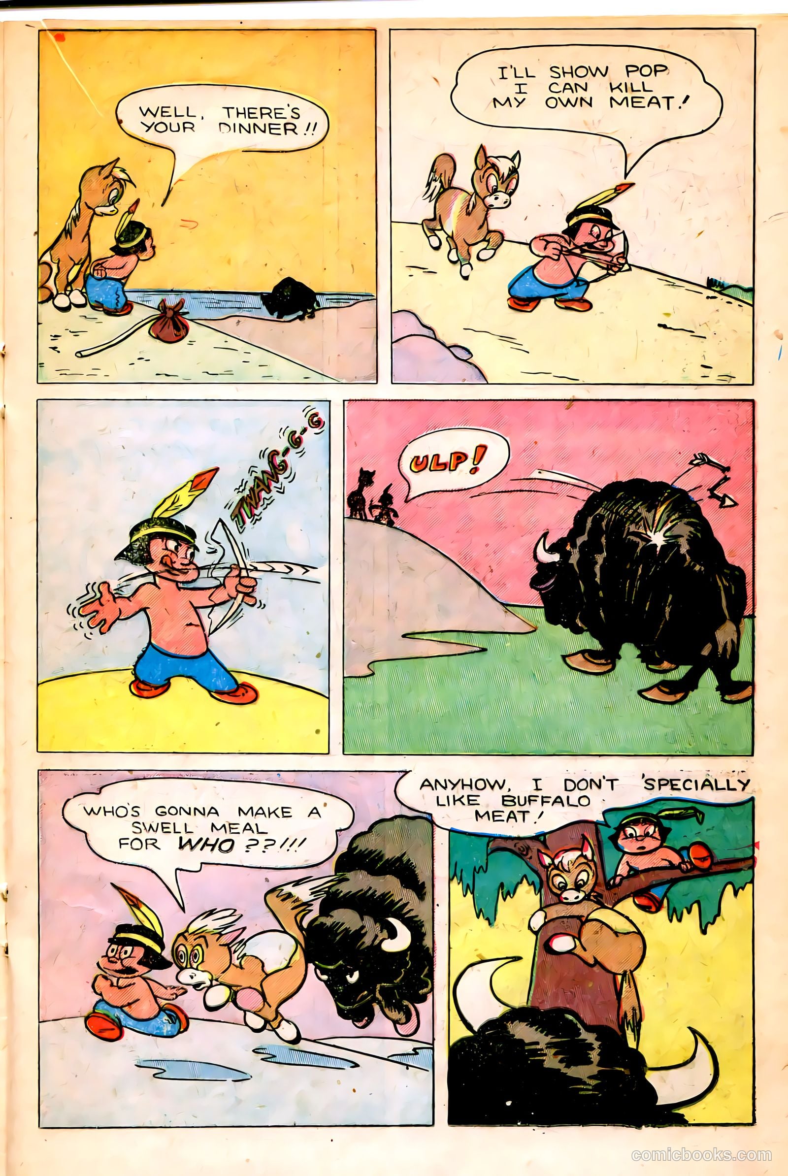 "Red" Rabbit Comics #17 (1950) — page 25 of 52