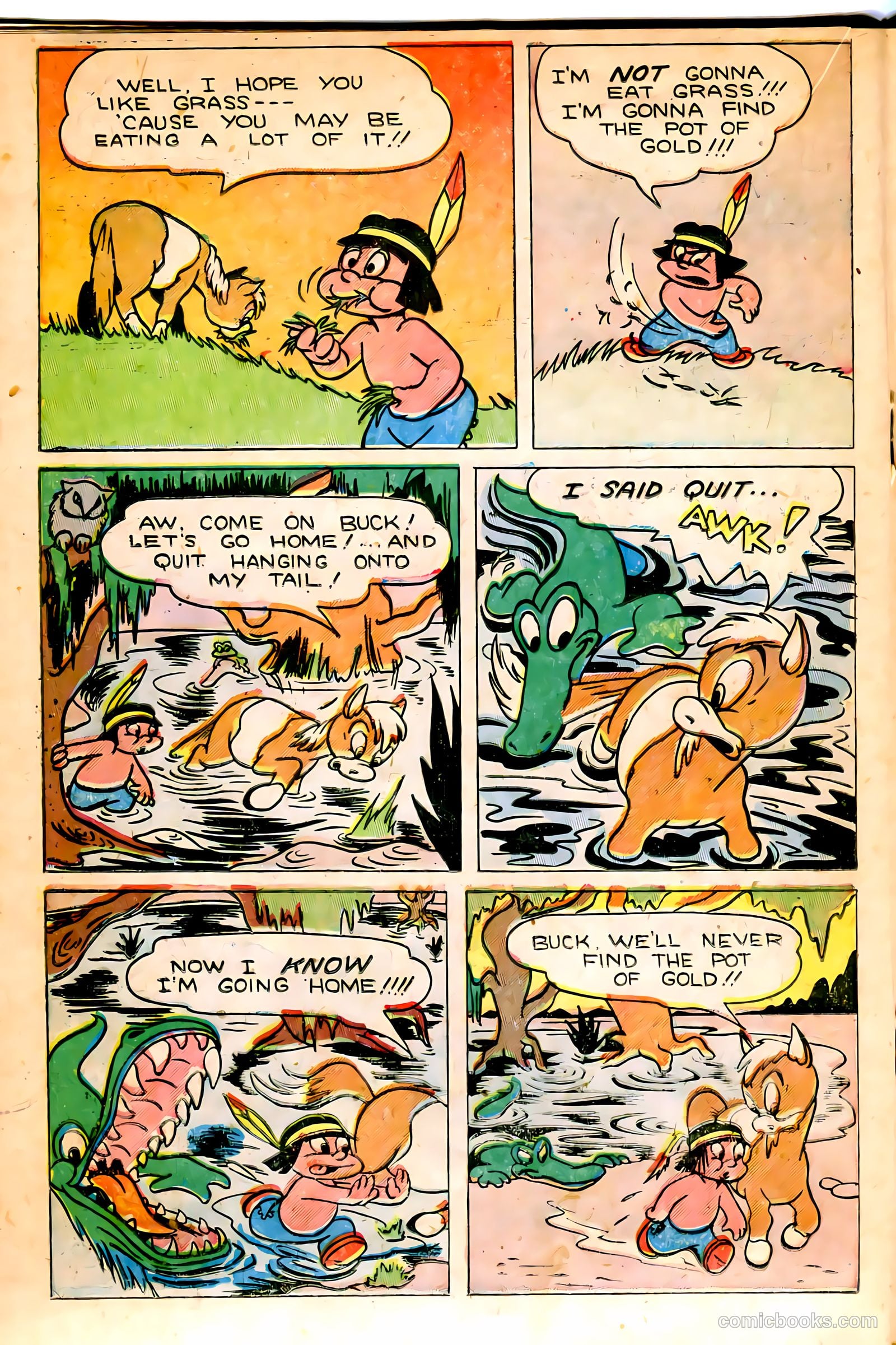 "Red" Rabbit Comics #17 (1950) — page 26 of 52