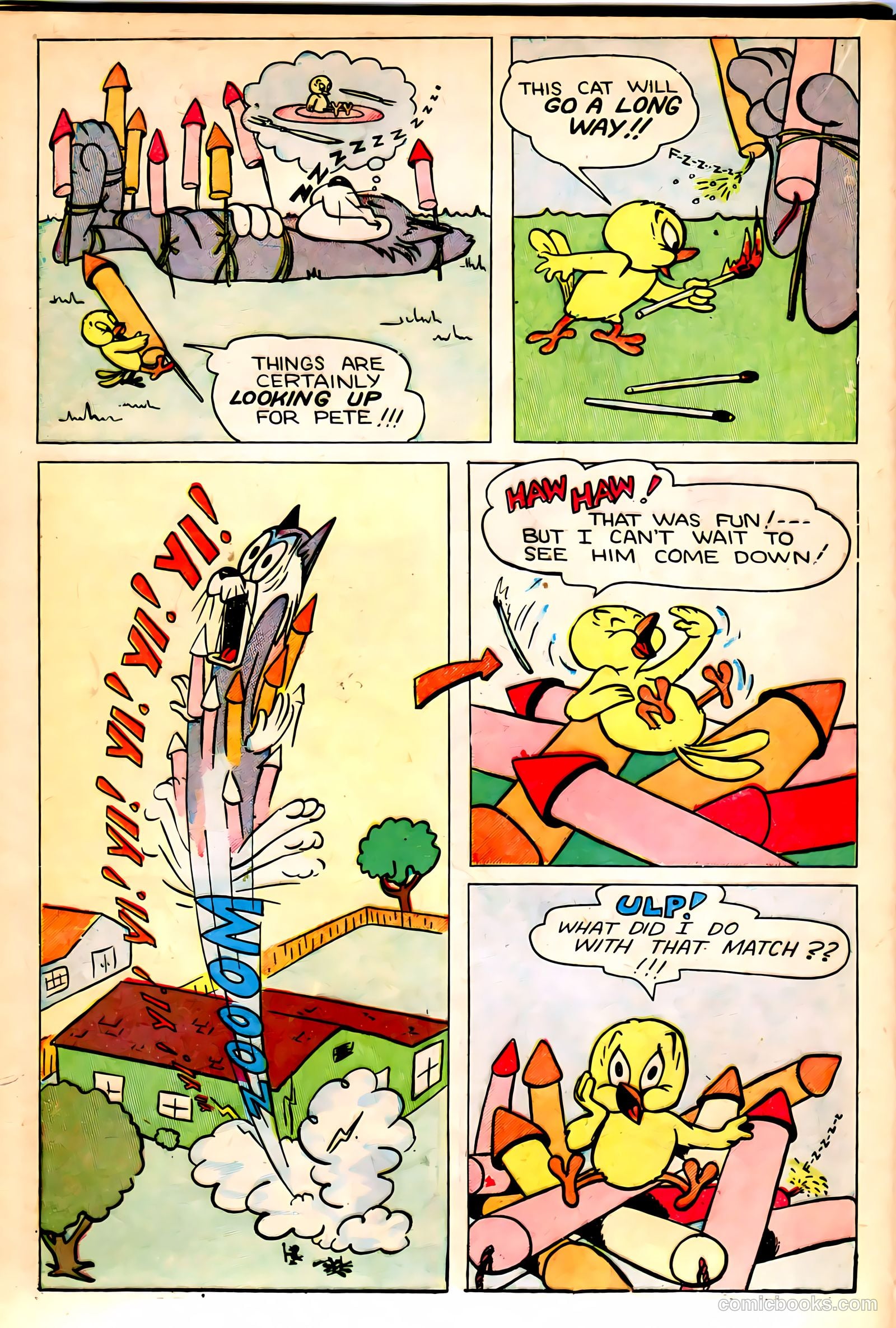 "Red" Rabbit Comics #17 (1950) — page 32 of 52