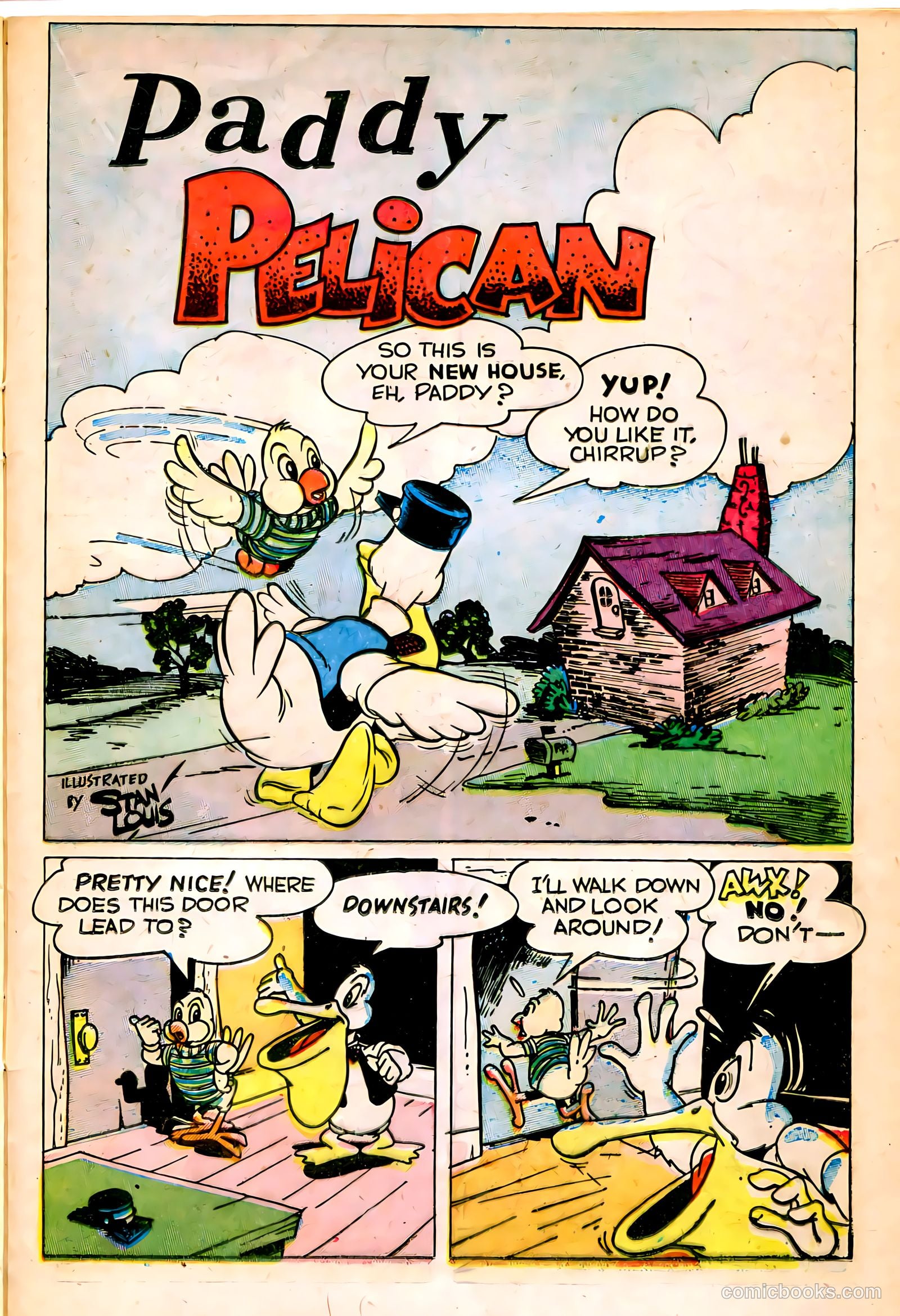 "Red" Rabbit Comics #17 (1950) — page 35 of 52