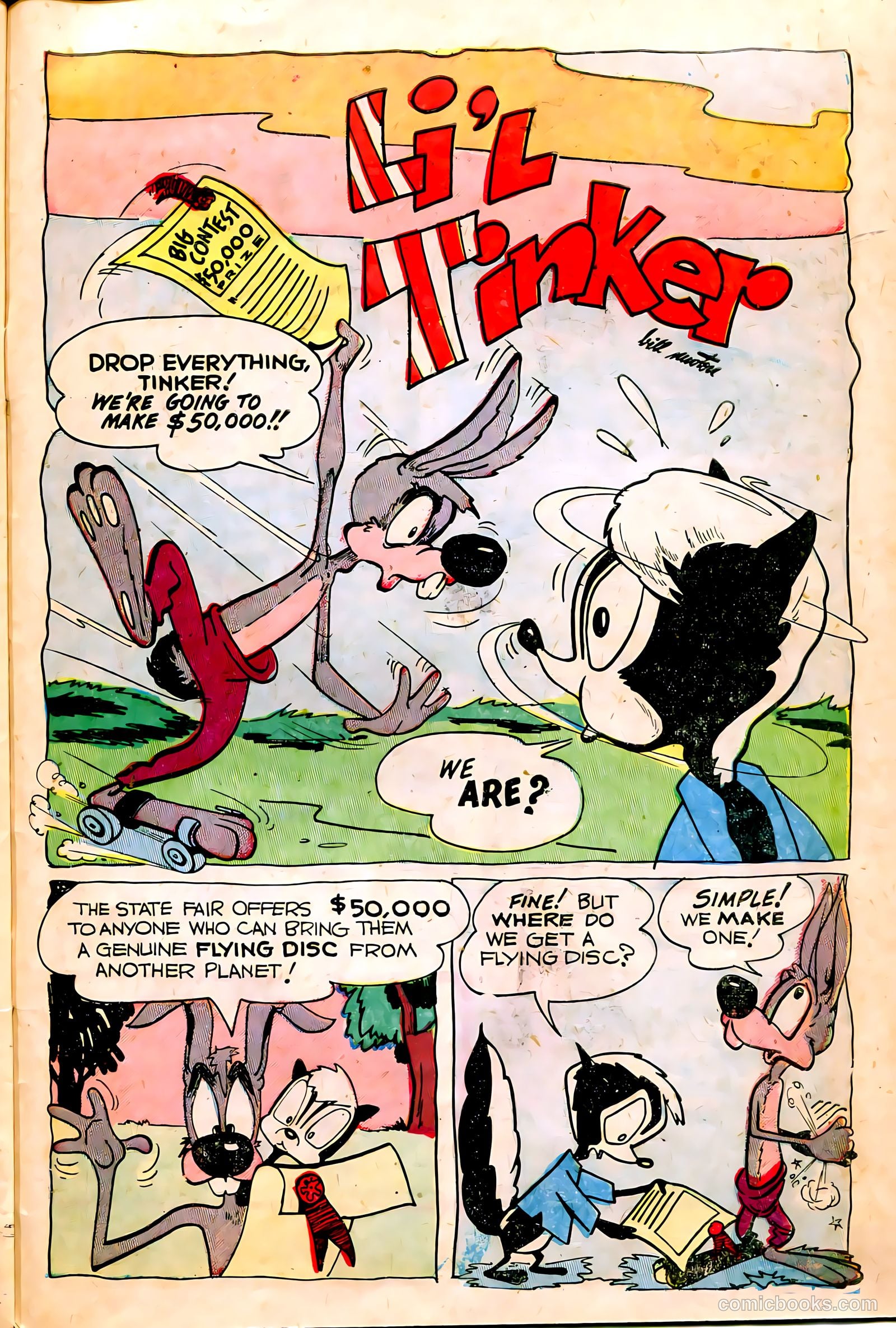 "Red" Rabbit Comics #17 (1950) — page 41 of 52