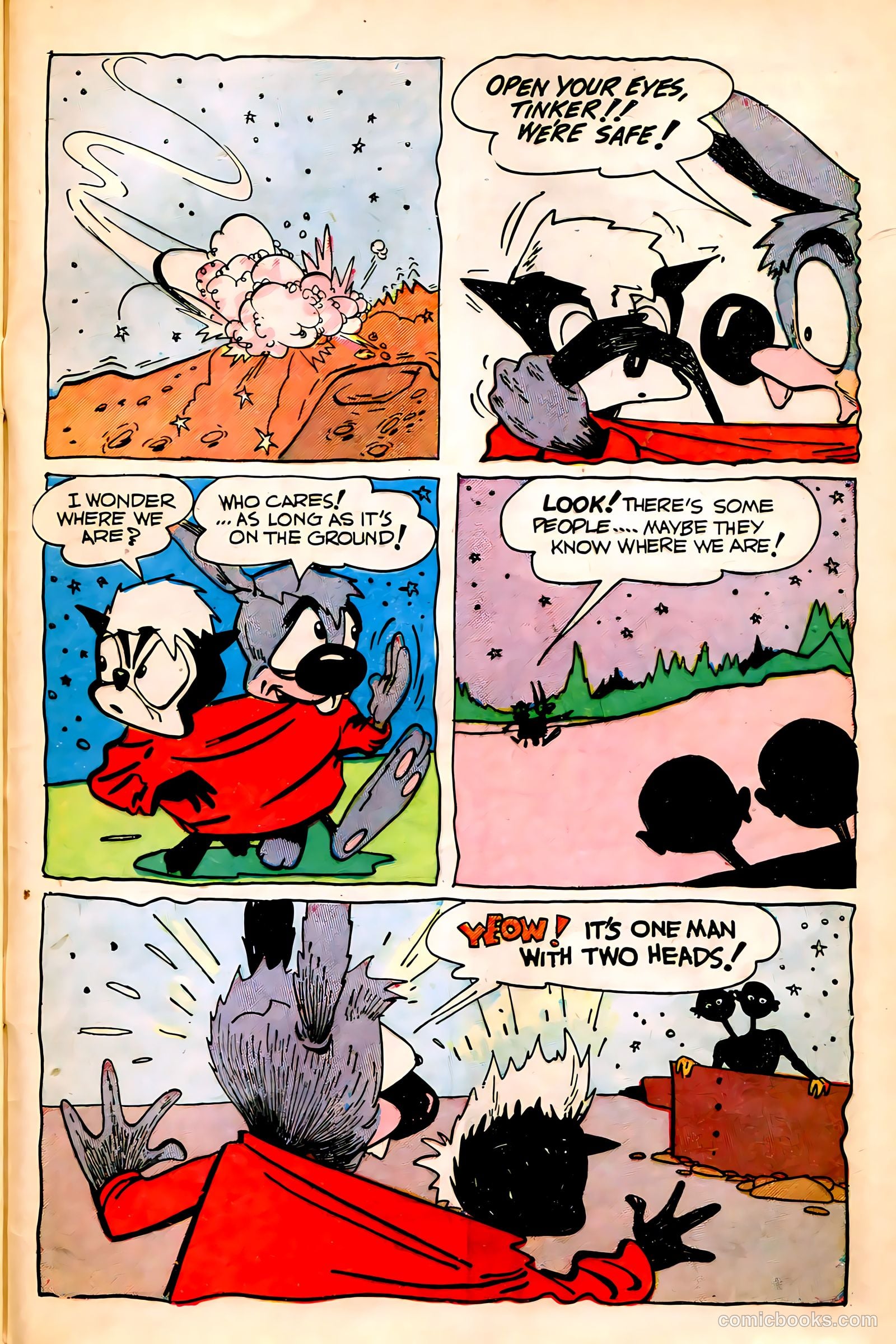 "Red" Rabbit Comics #17 (1950) — page 45 of 52