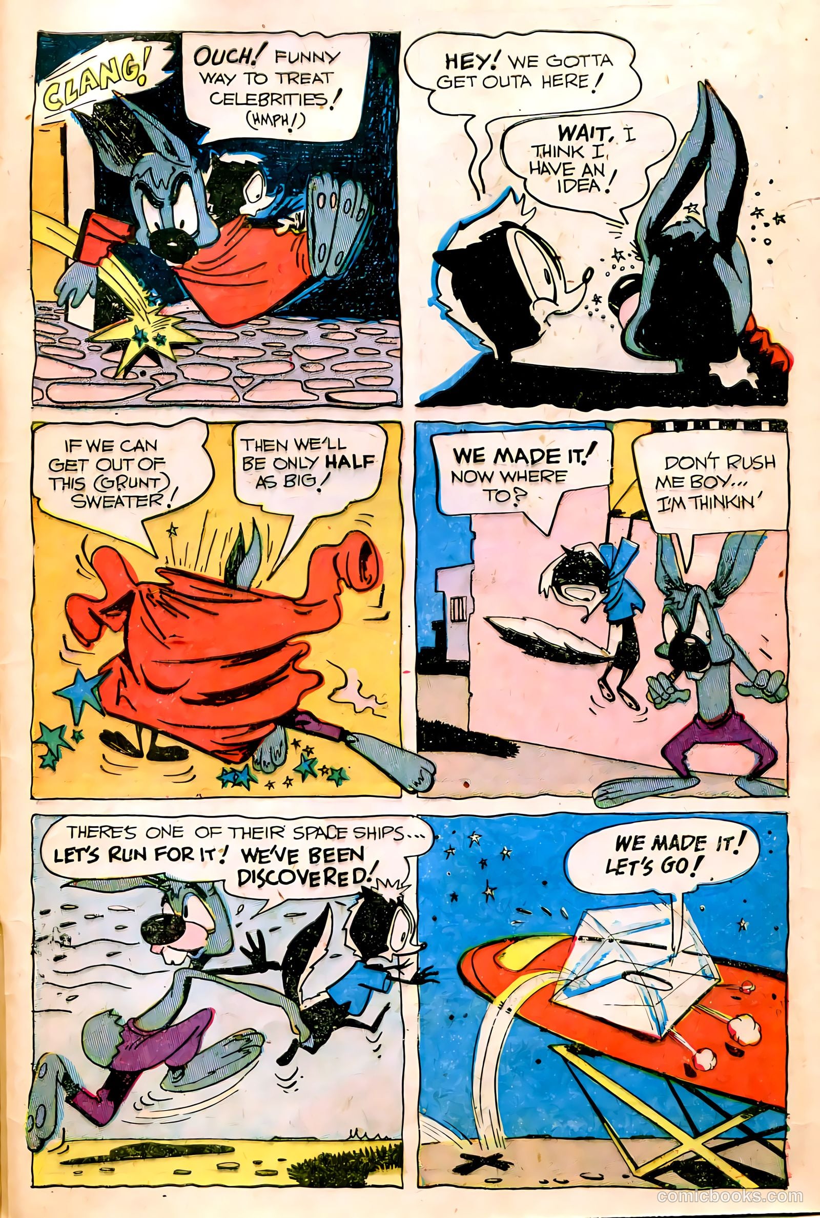 "Red" Rabbit Comics #17 (1950) — page 47 of 52