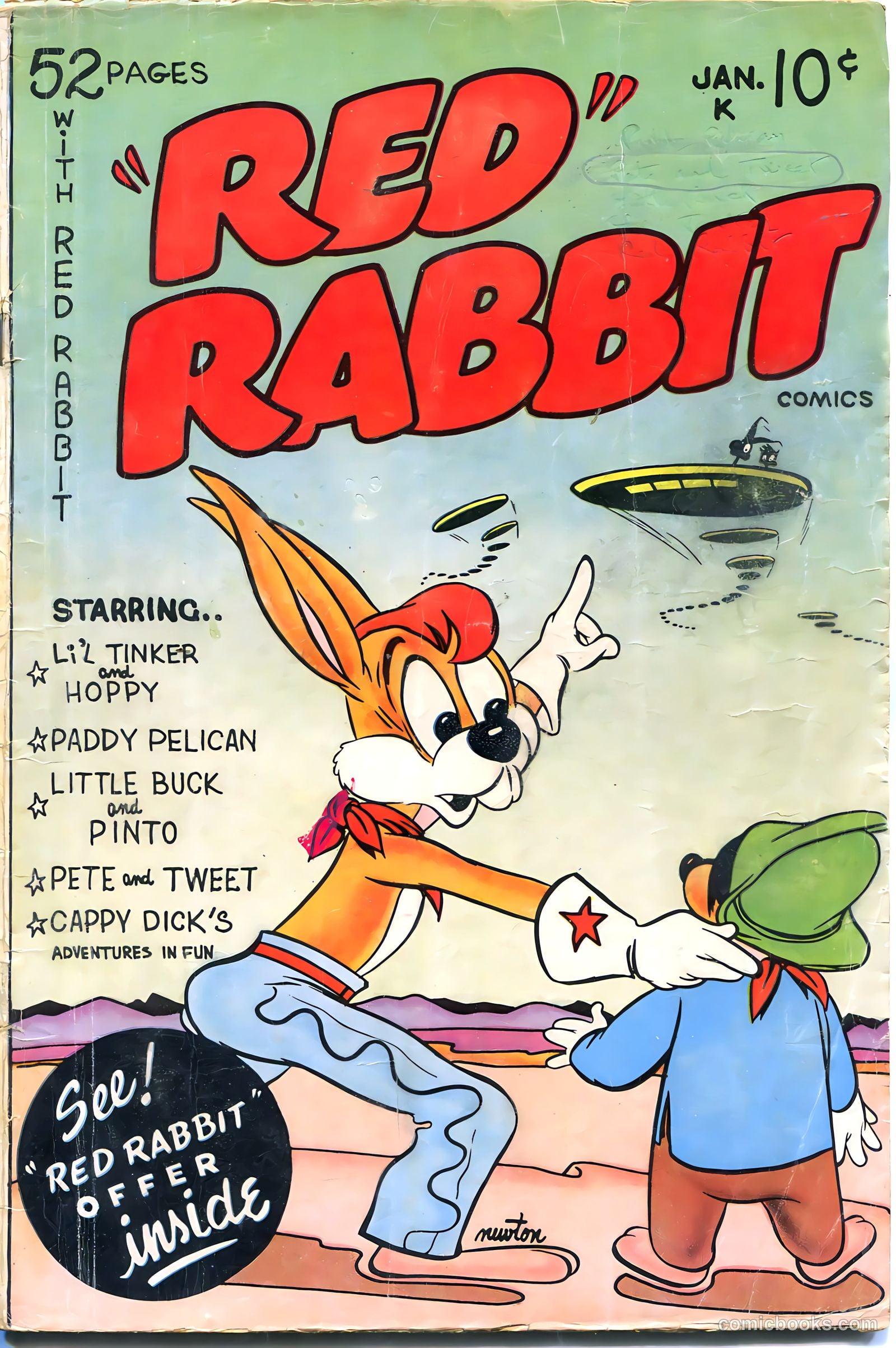 "Red" Rabbit Comics #18