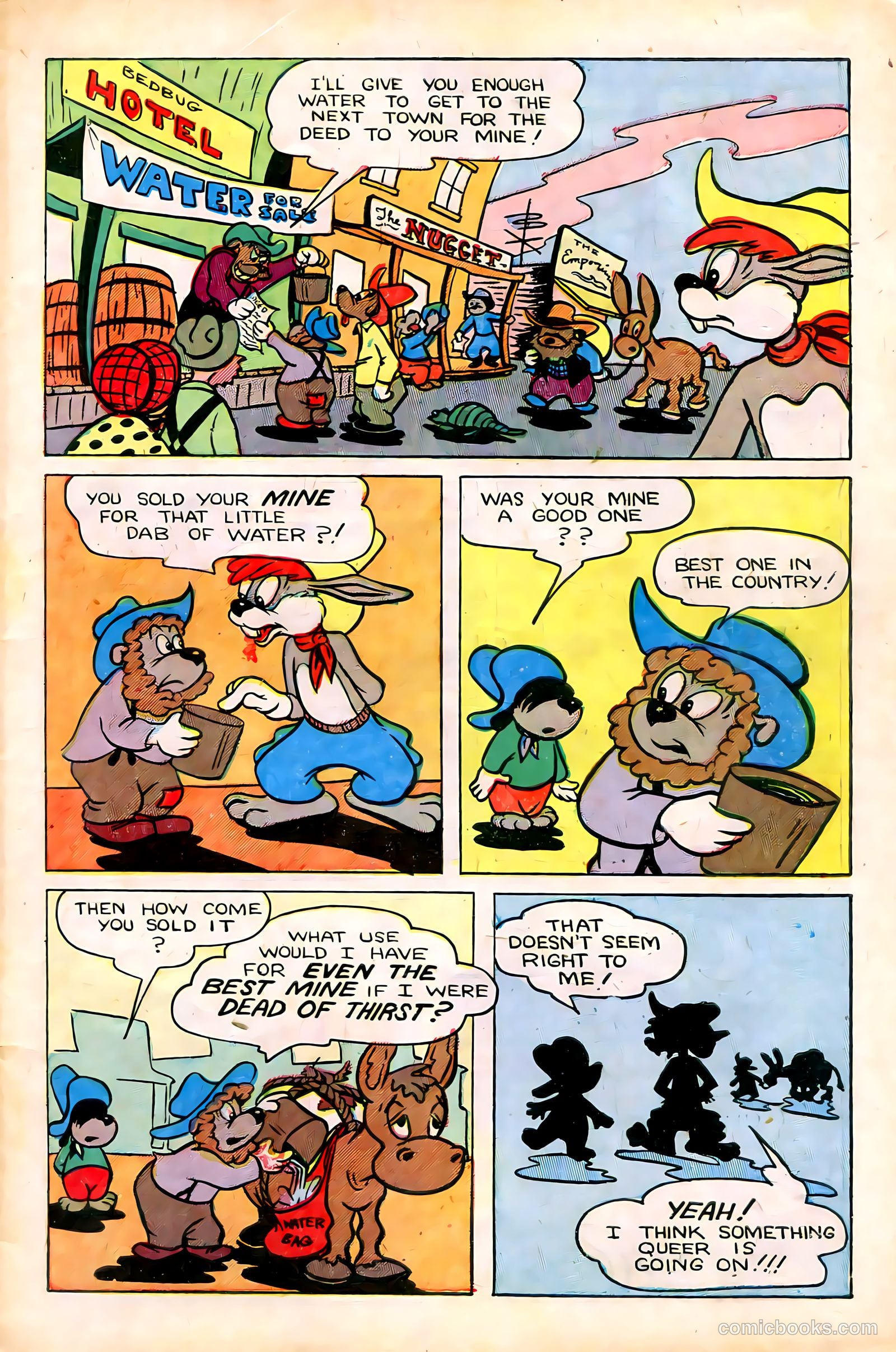 "Red" Rabbit Comics #18 (1950) — page 5 of 52