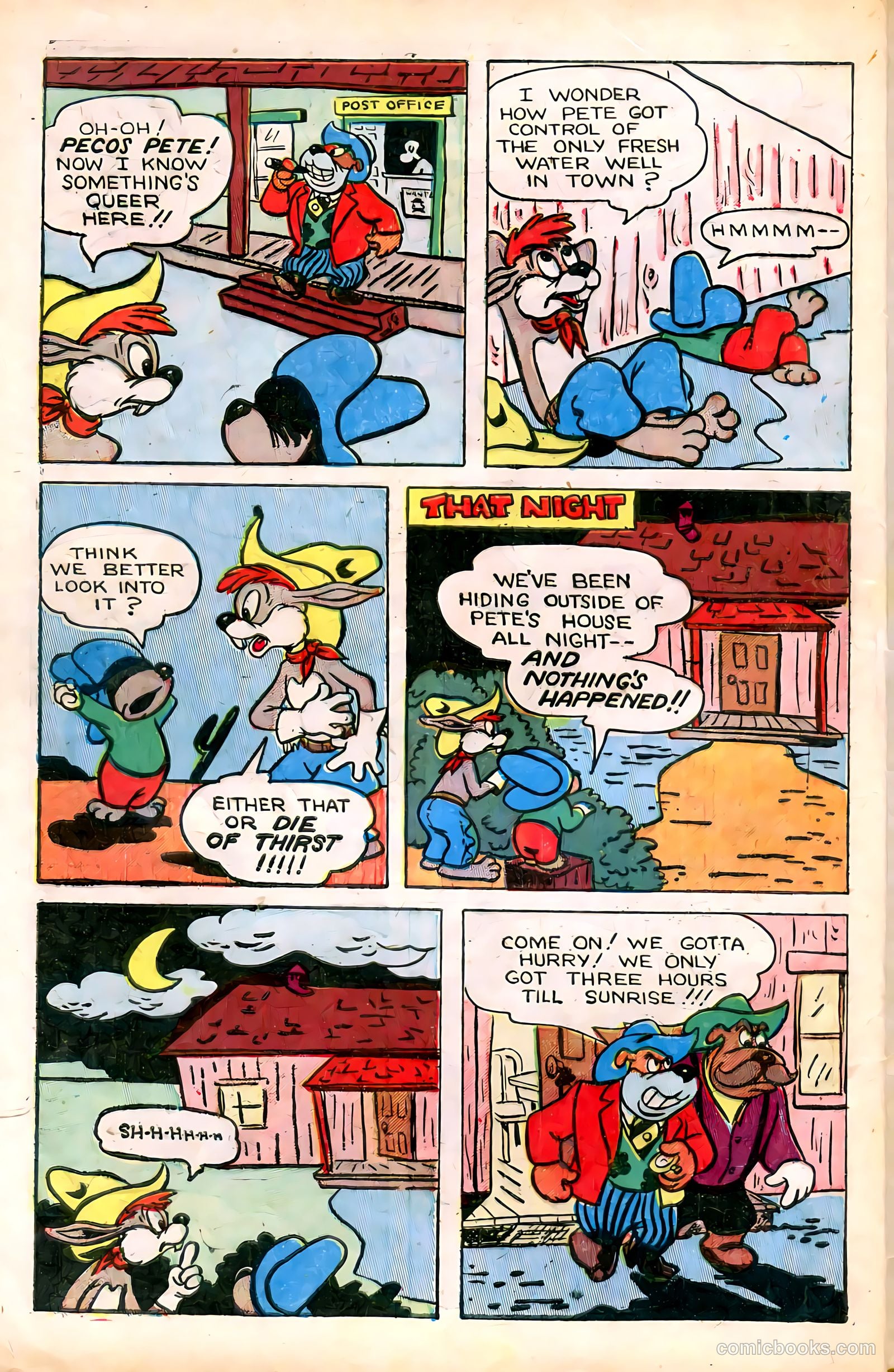 "Red" Rabbit Comics #18 (1950) — page 6 of 52