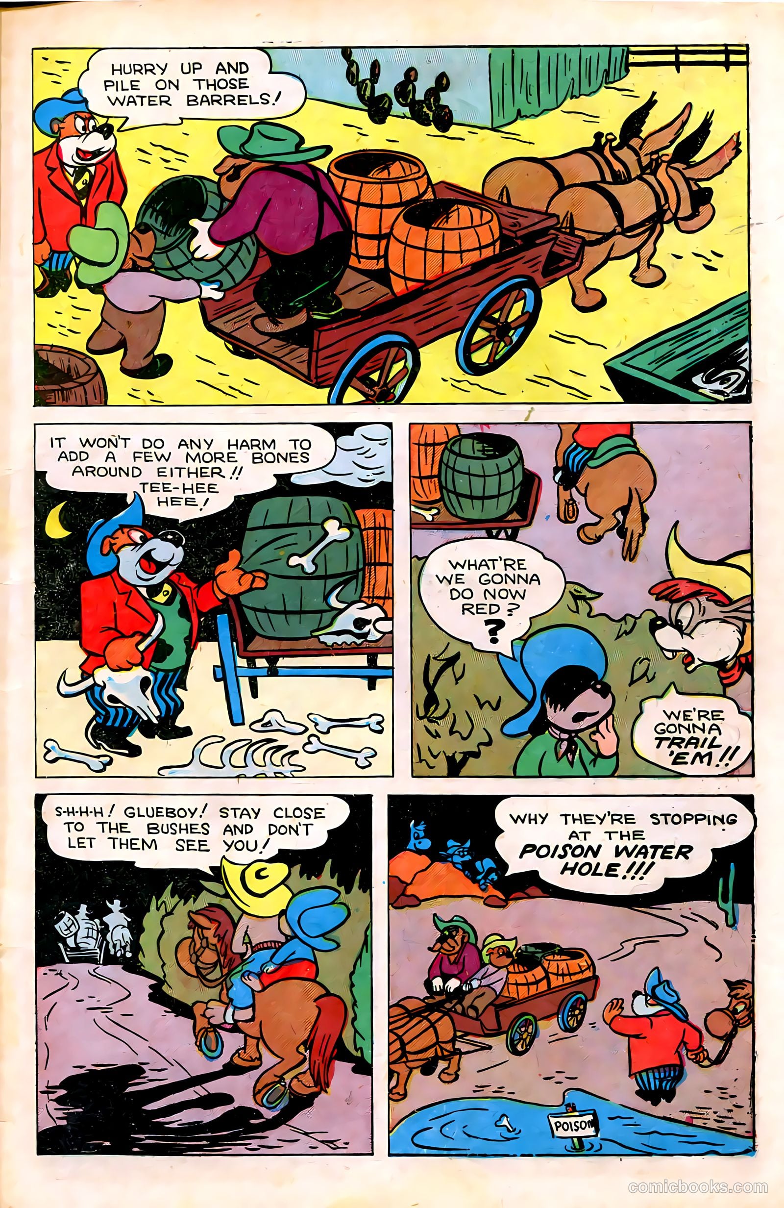 "Red" Rabbit Comics #18 (1950) — page 7 of 52