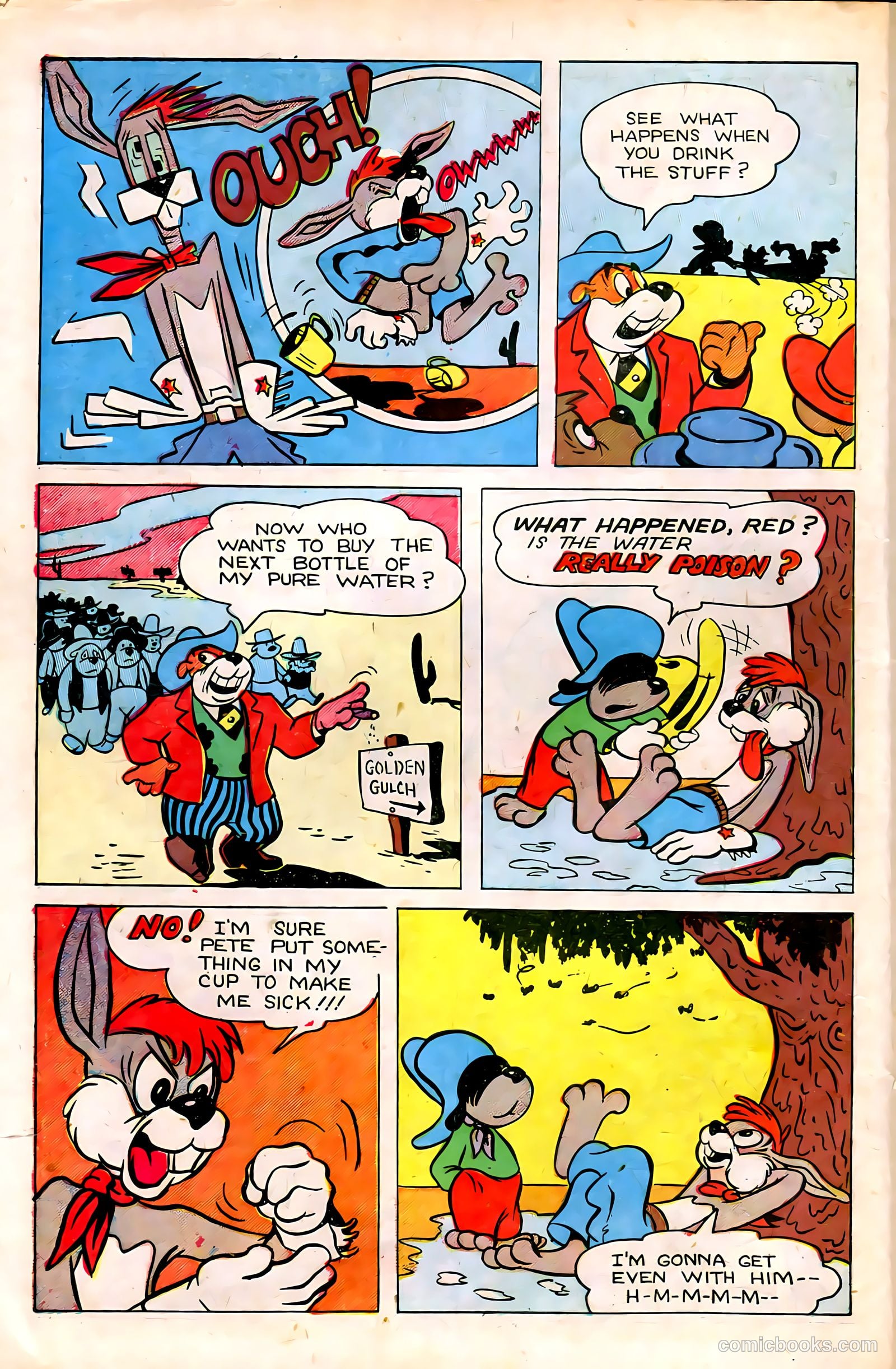 "Red" Rabbit Comics #18 (1950) — page 10 of 52