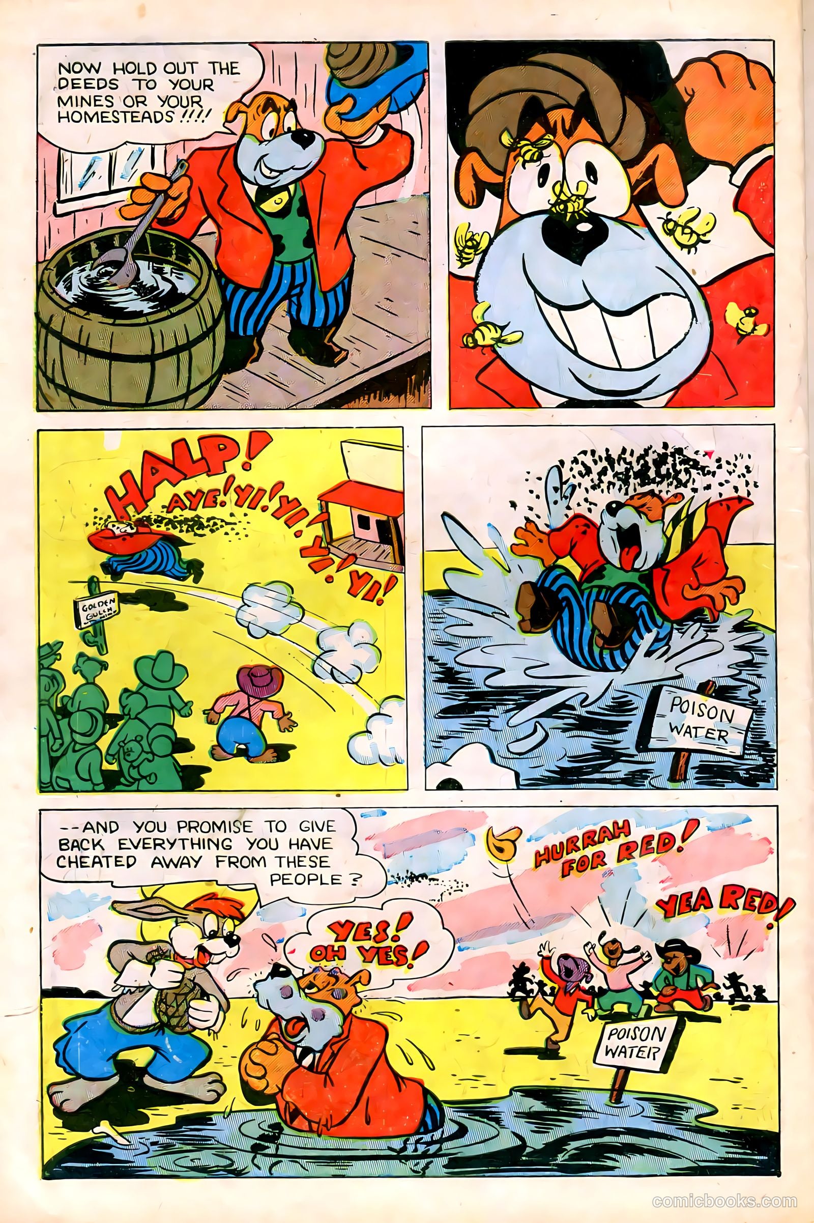 "Red" Rabbit Comics #18 (1950) — page 12 of 52