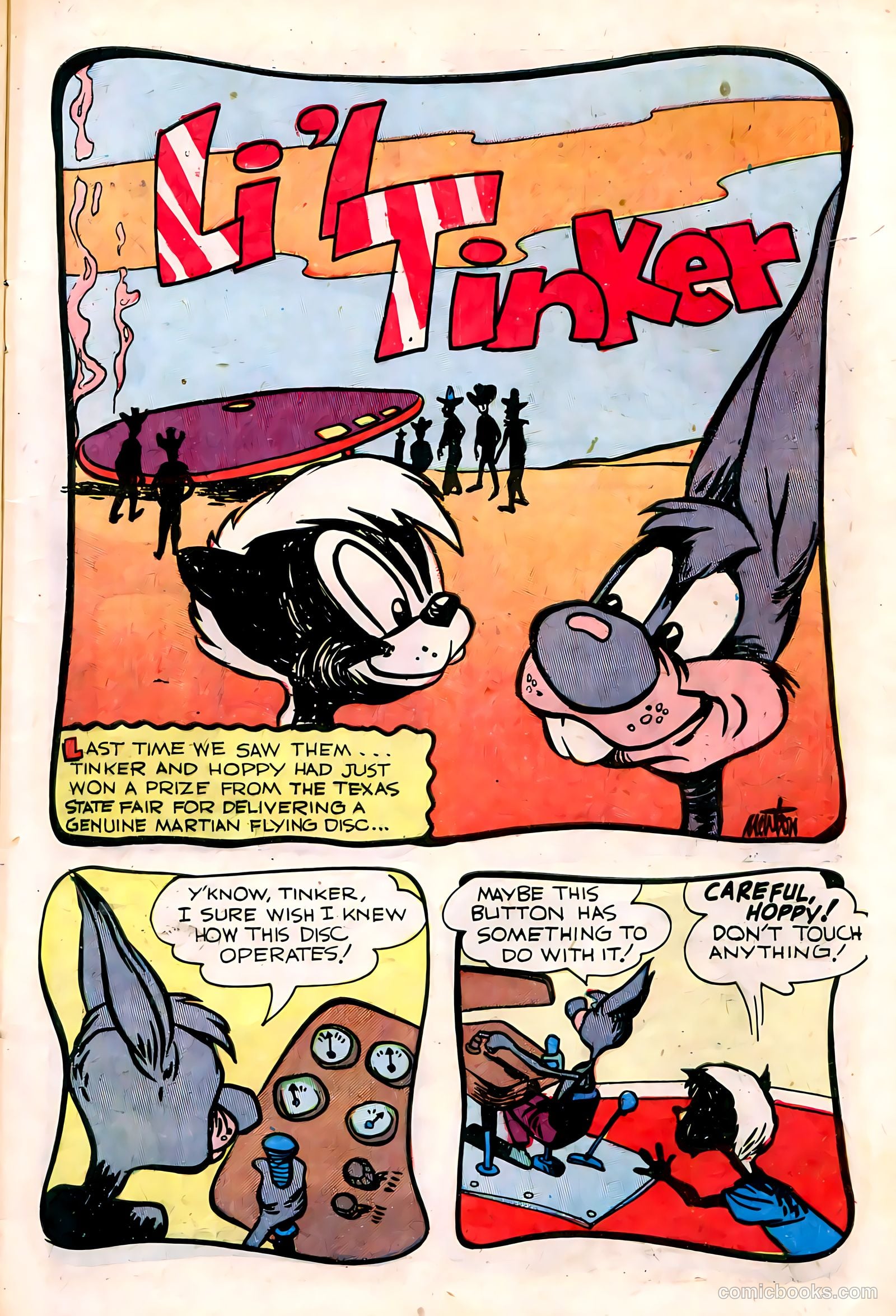 "Red" Rabbit Comics #18 (1950) — page 13 of 52