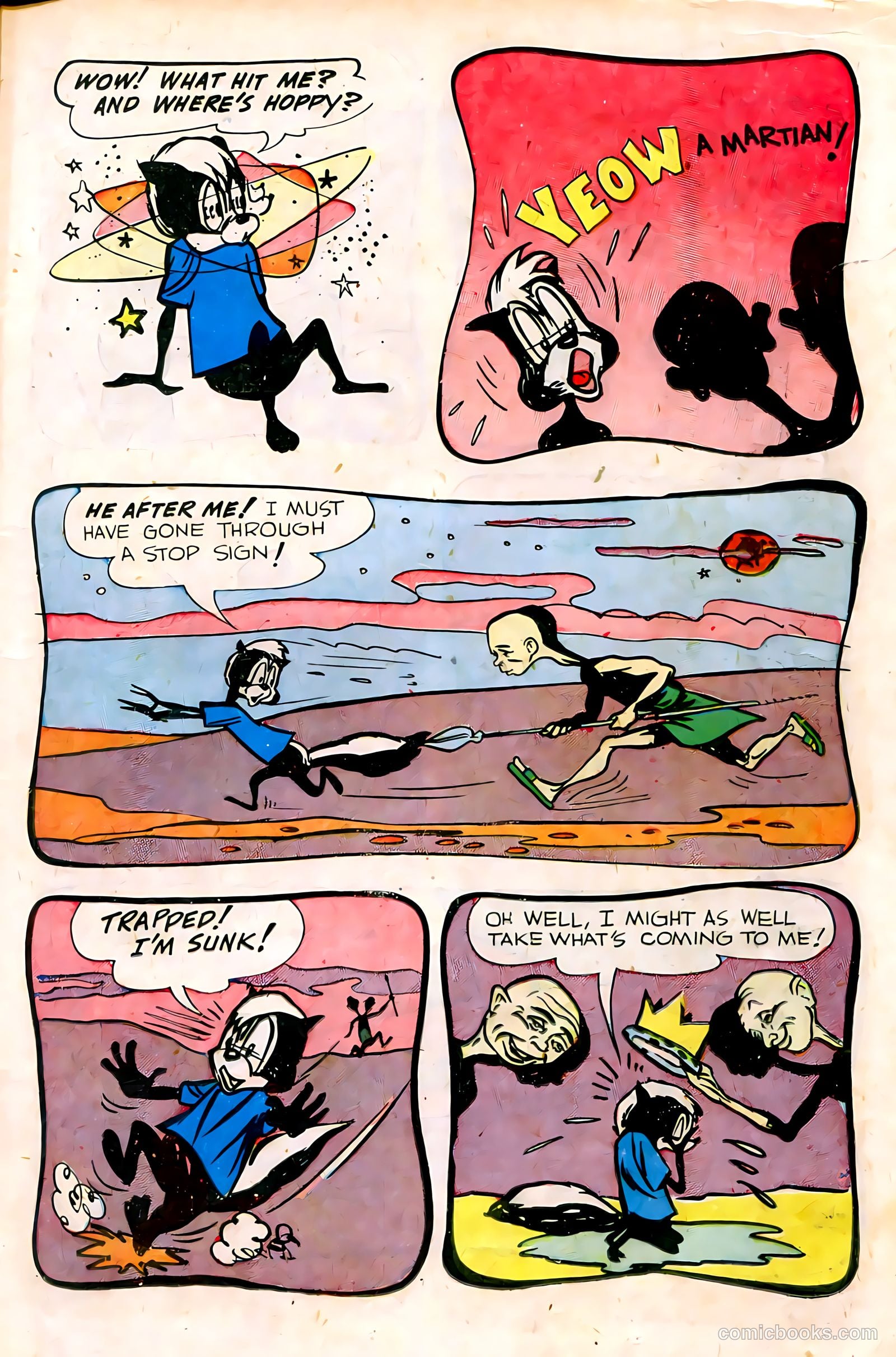 "Red" Rabbit Comics #18 (1950) — page 15 of 52
