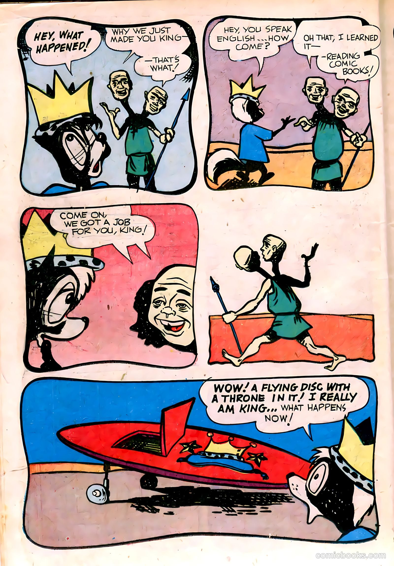 "Red" Rabbit Comics #18 (1950) — page 16 of 52