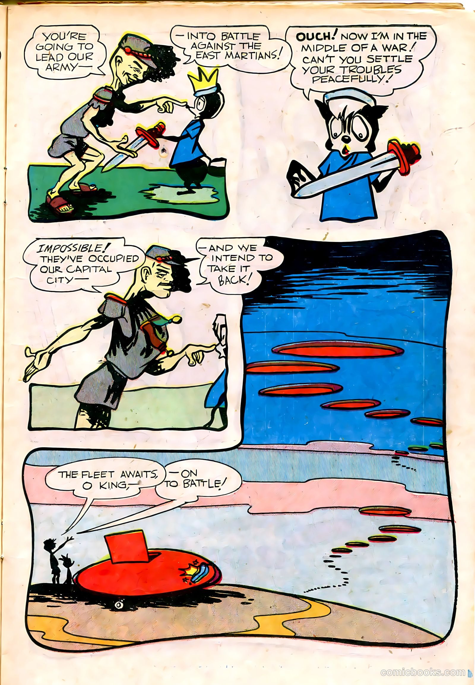 "Red" Rabbit Comics #18 (1950) — page 17 of 52