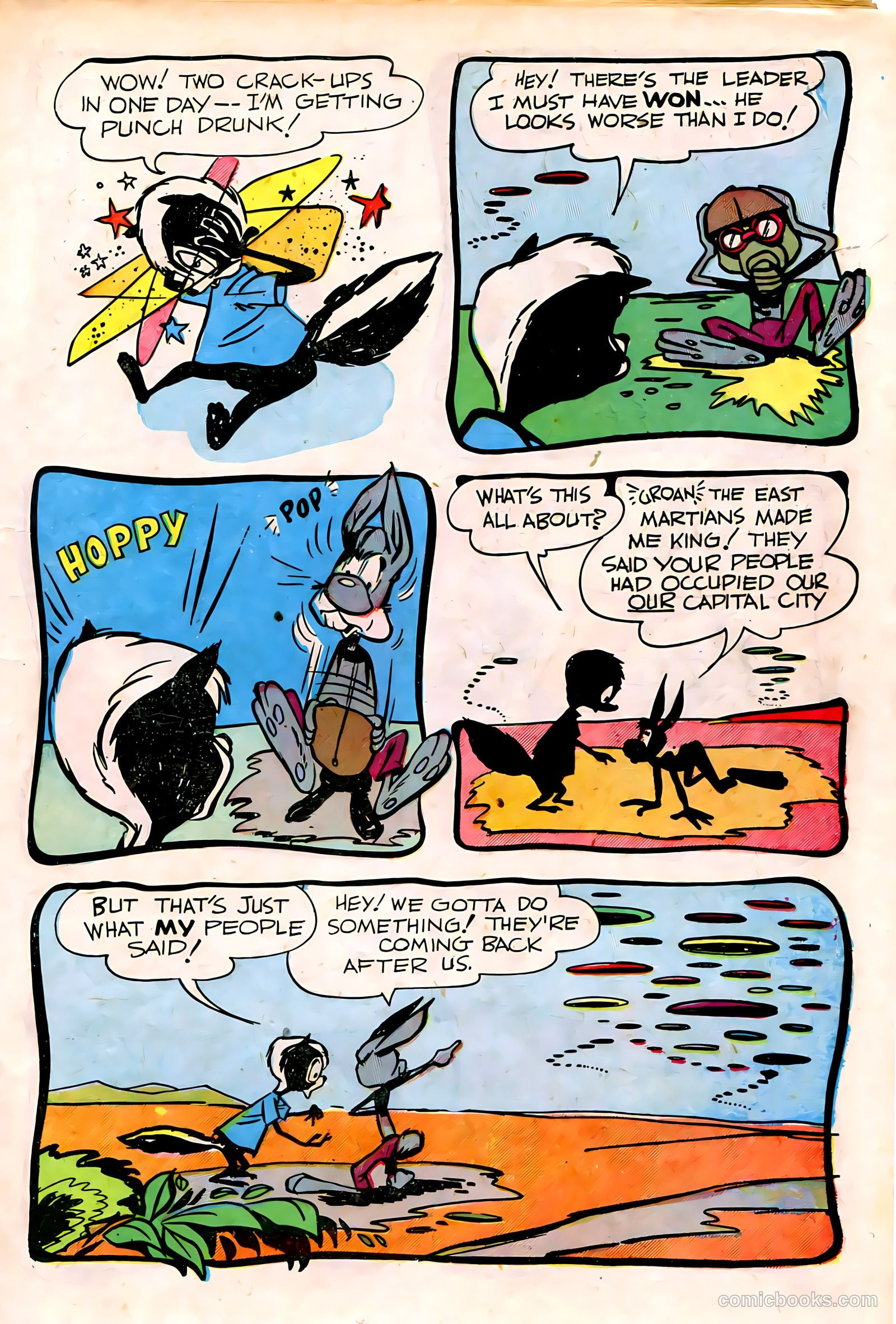 "Red" Rabbit Comics #18 (1950) — page 19 of 52