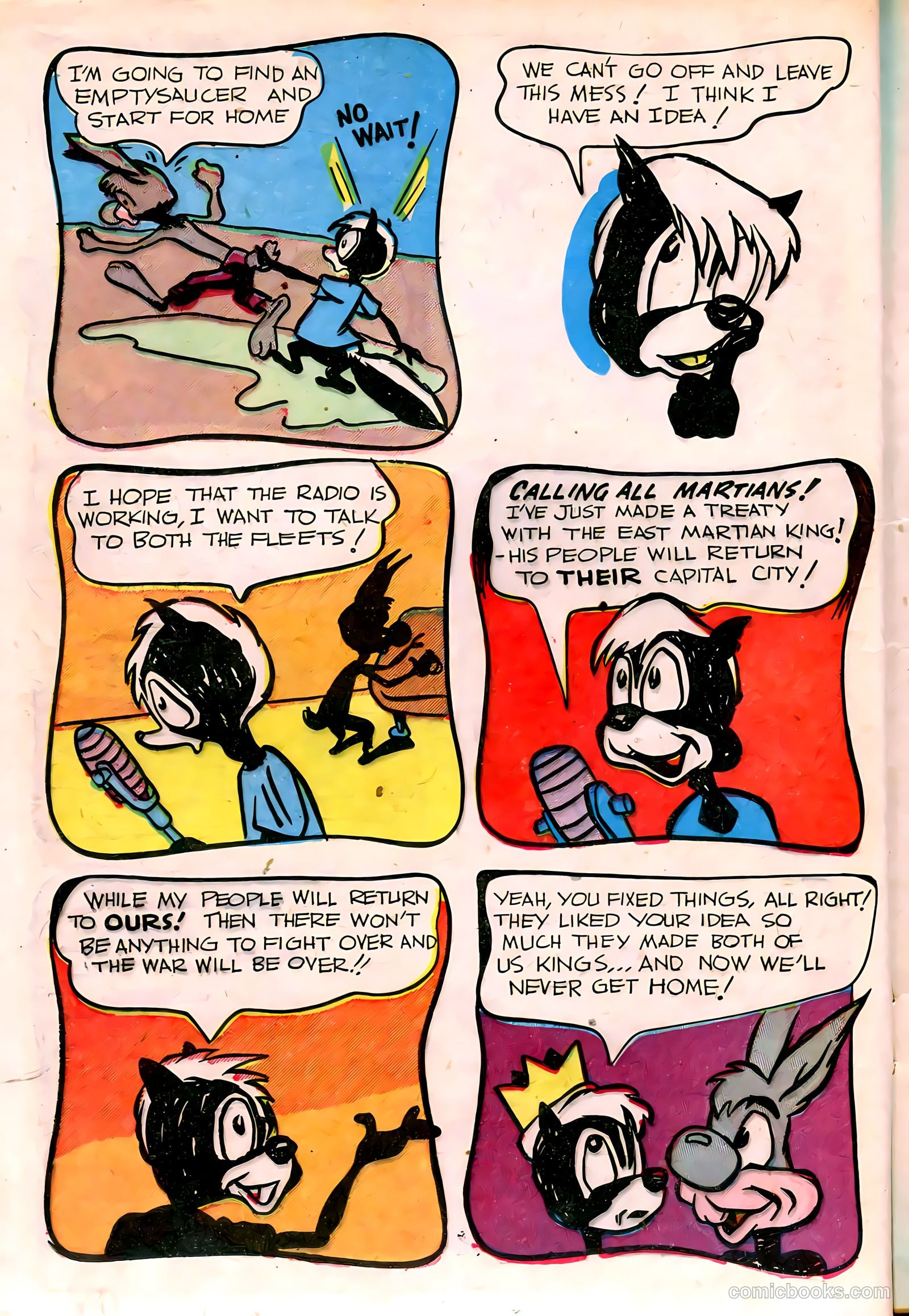 "Red" Rabbit Comics #18 (1950) — page 20 of 52