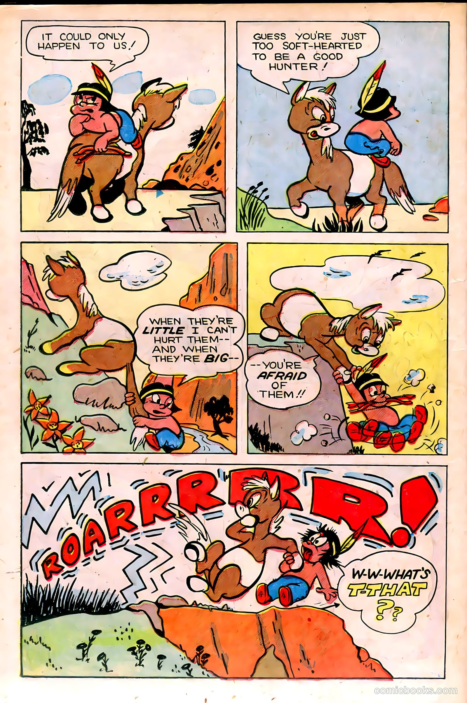 "Red" Rabbit Comics #18 (1950) — page 24 of 52