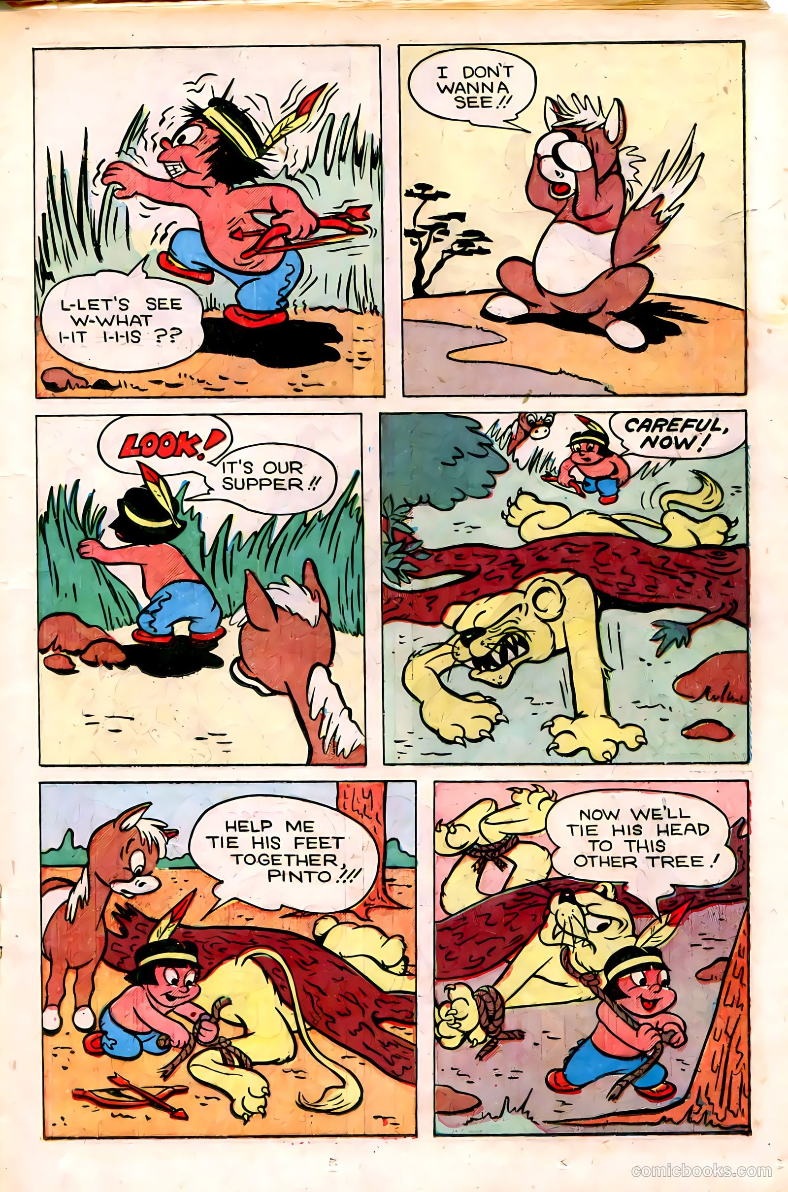 "Red" Rabbit Comics #18 (1950) — page 25 of 52