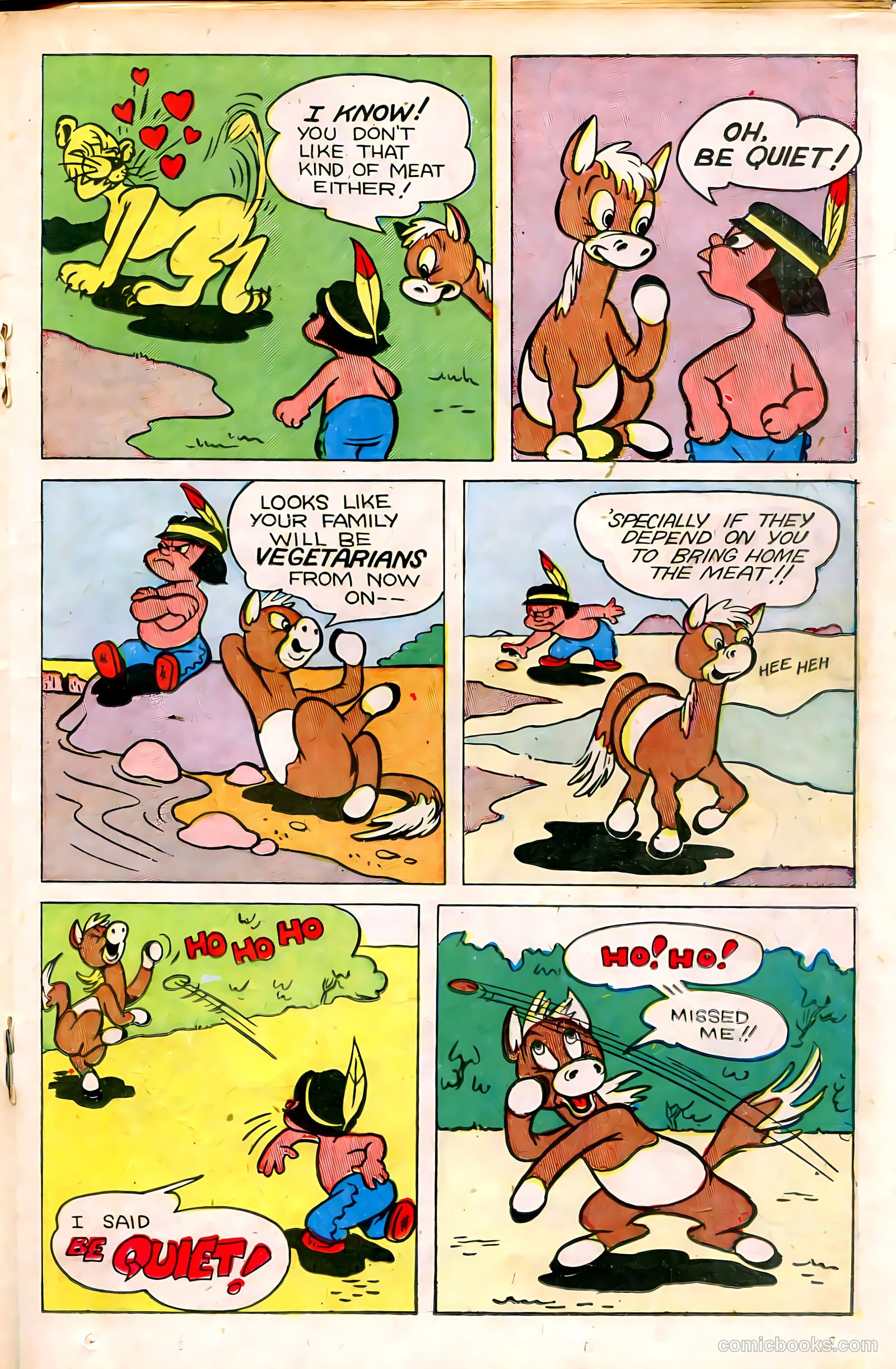 "Red" Rabbit Comics #18 (1950) — page 27 of 52