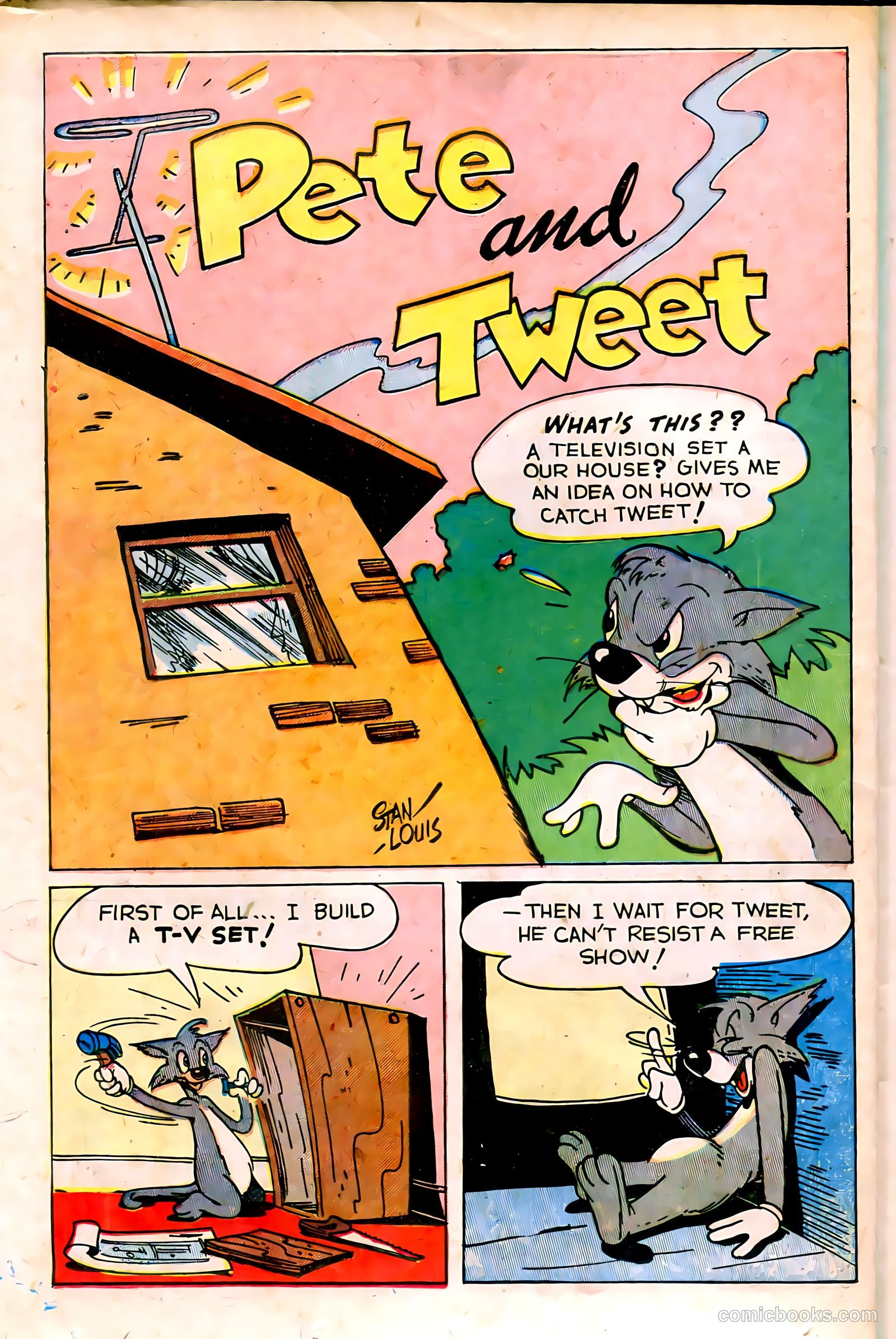 "Red" Rabbit Comics #18 (1950) — page 36 of 52