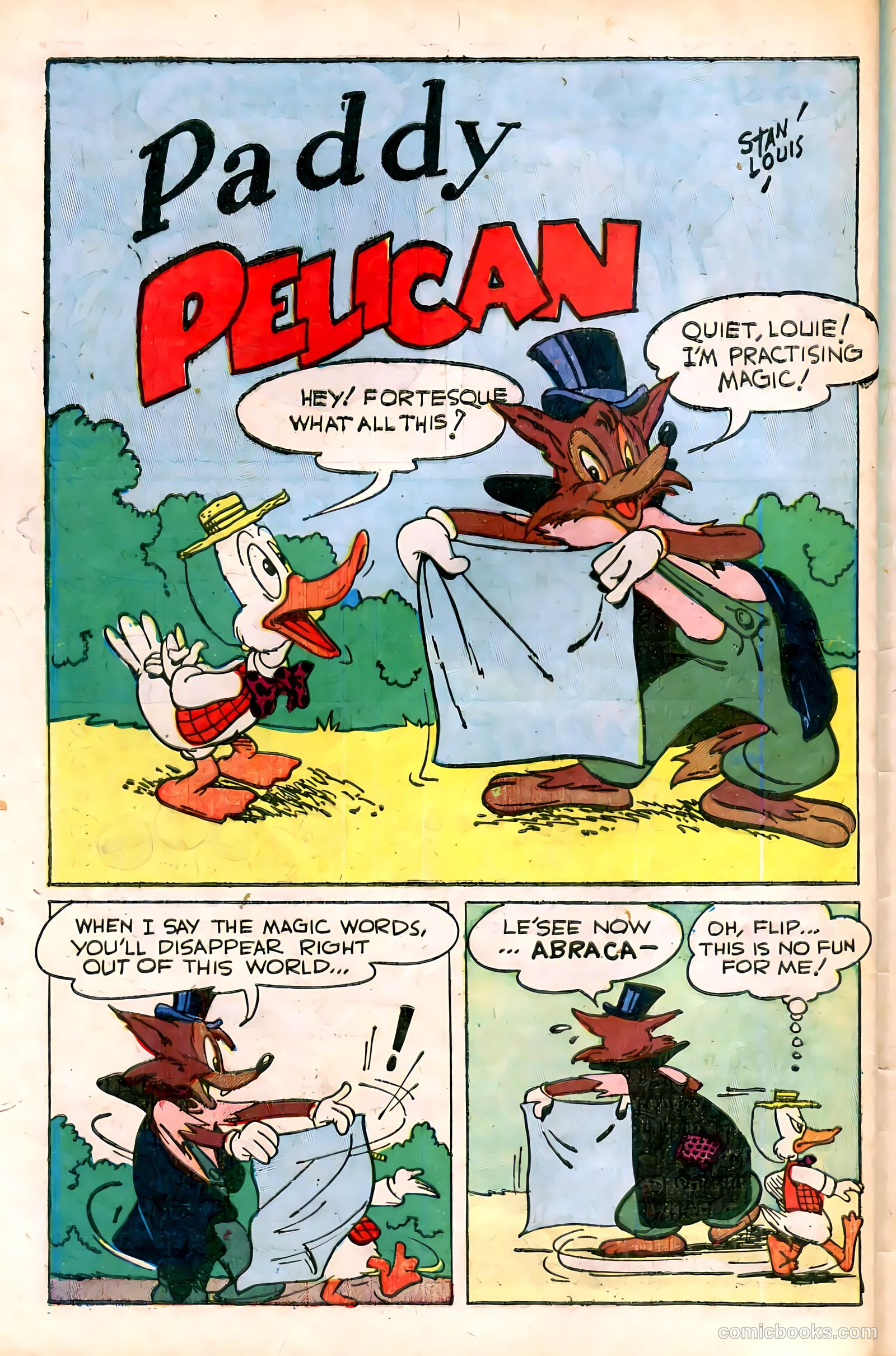 "Red" Rabbit Comics #18 (1950) — page 42 of 52