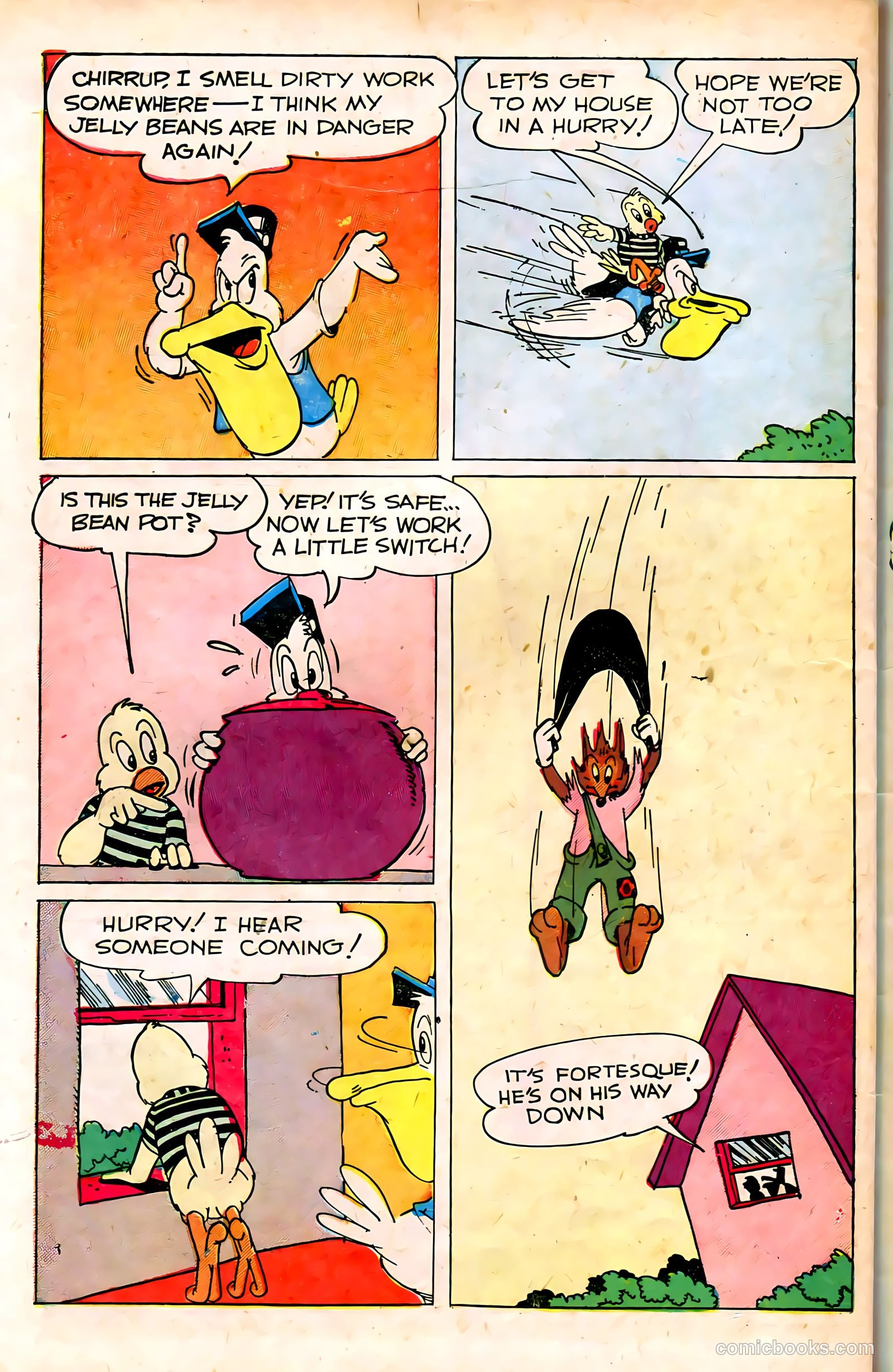 "Red" Rabbit Comics #18 (1950) — page 46 of 52