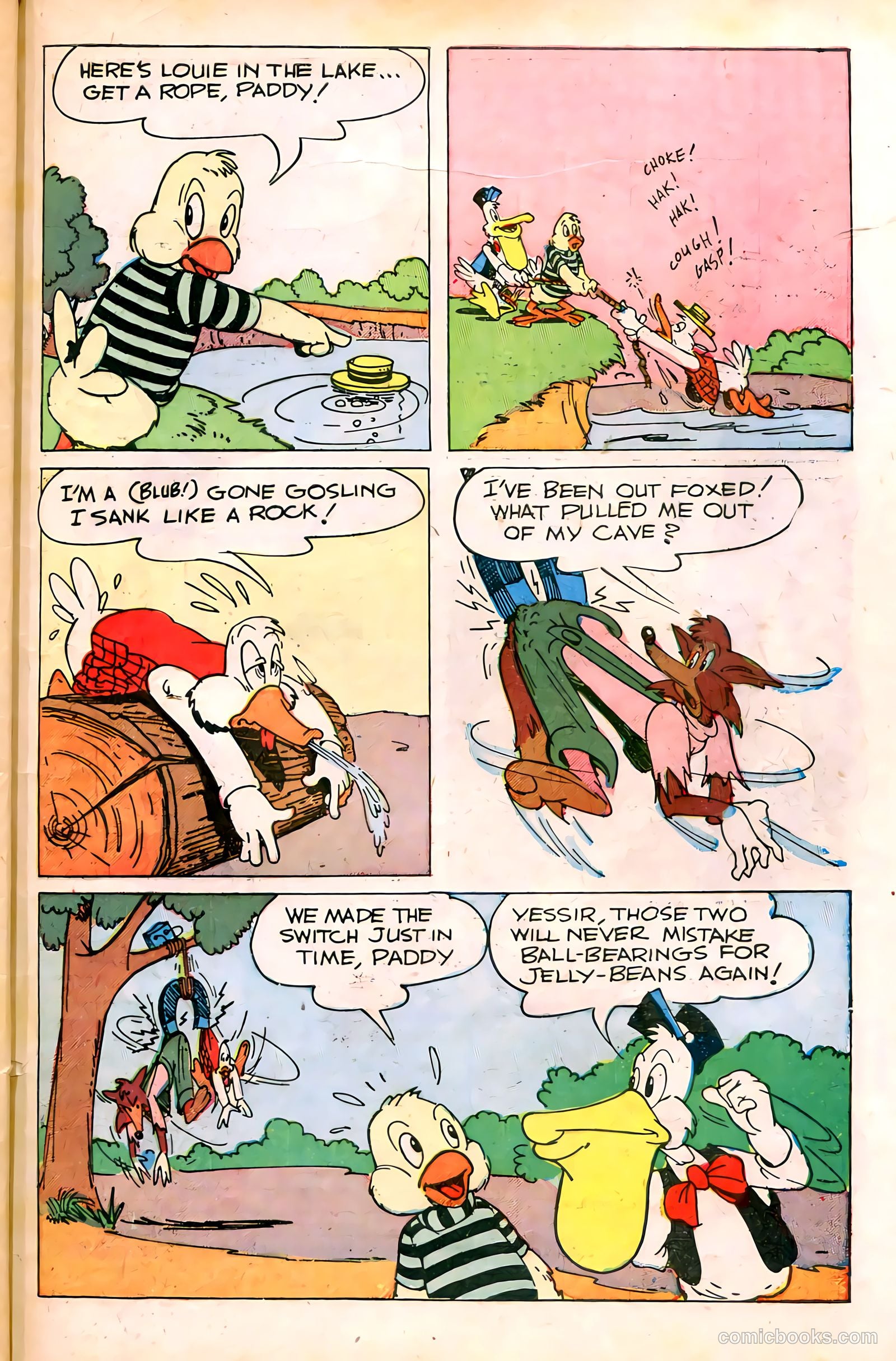 "Red" Rabbit Comics #18 (1950) — page 49 of 52