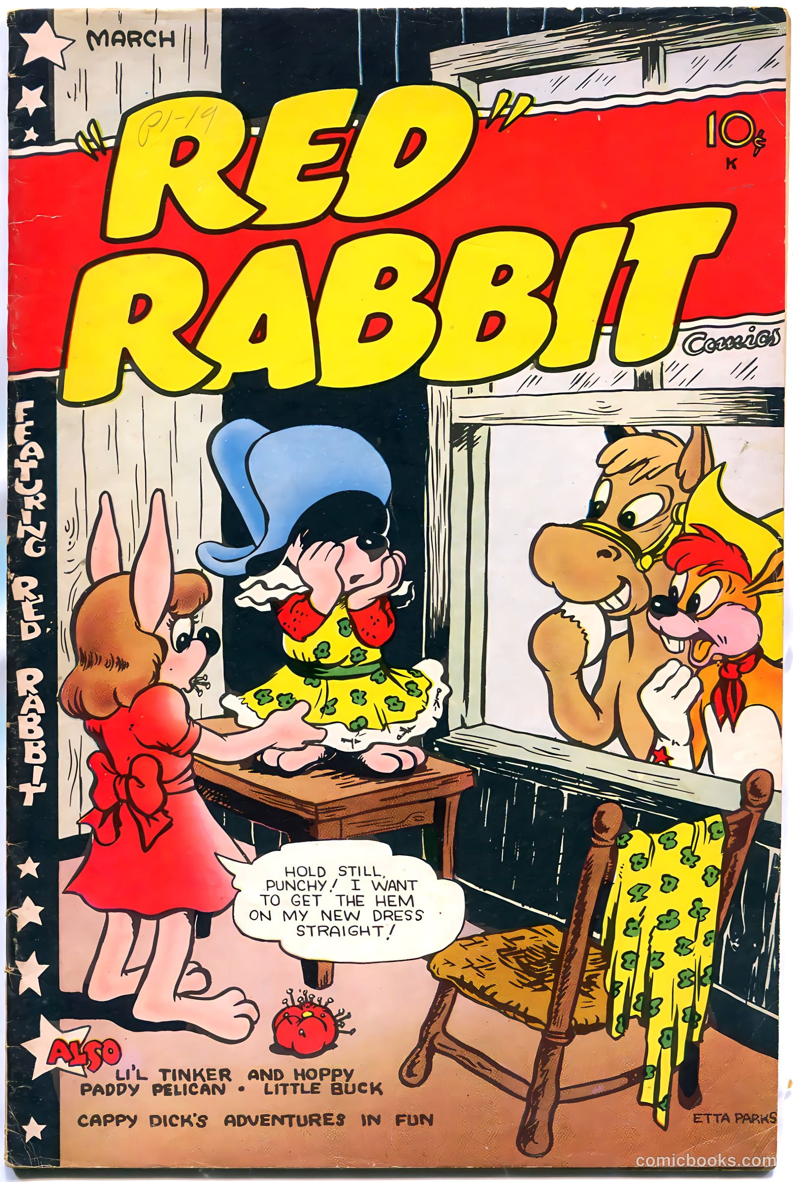 "Red" Rabbit Comics #19