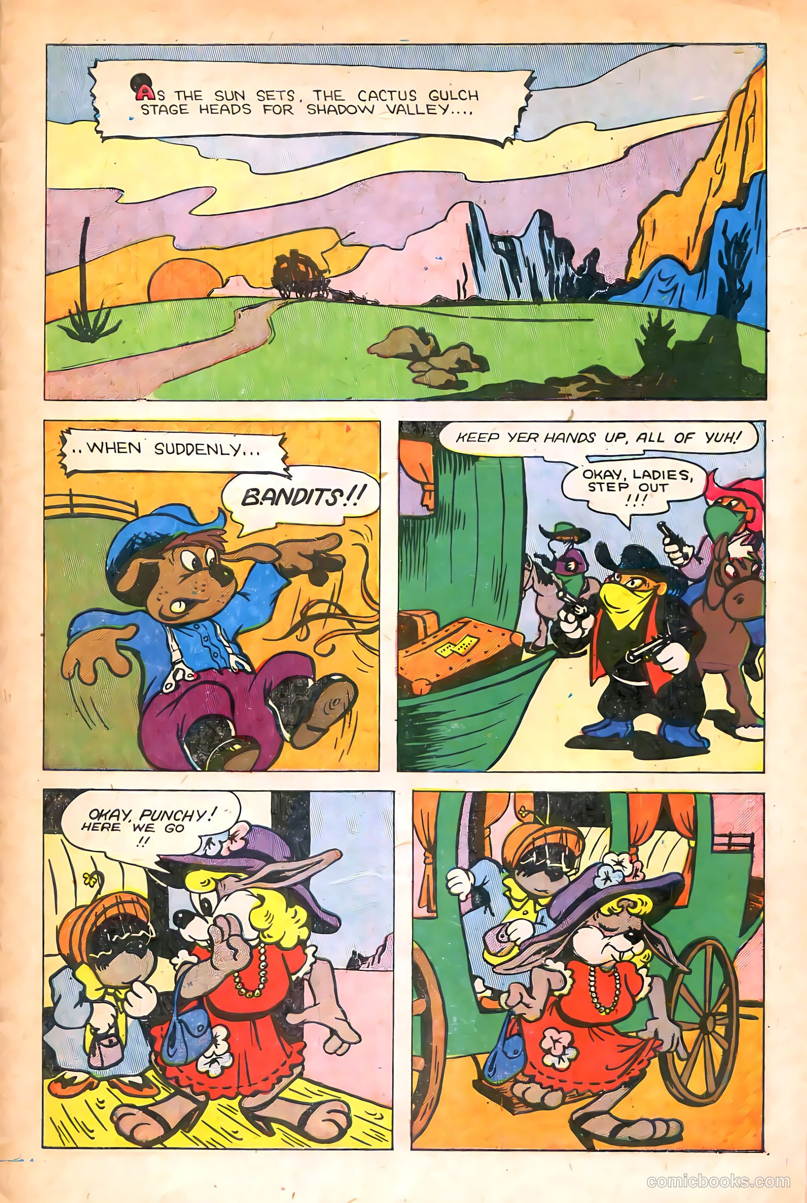 "Red" Rabbit Comics #19 (1951) — page 7 of 36