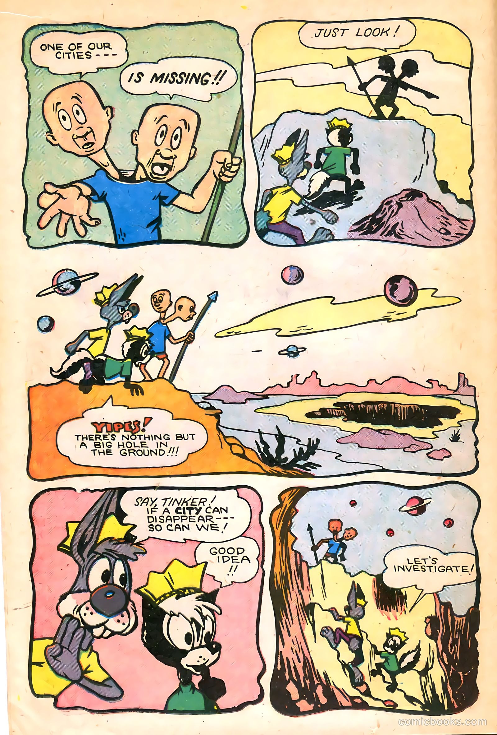 "Red" Rabbit Comics #19 (1951) — page 12 of 36