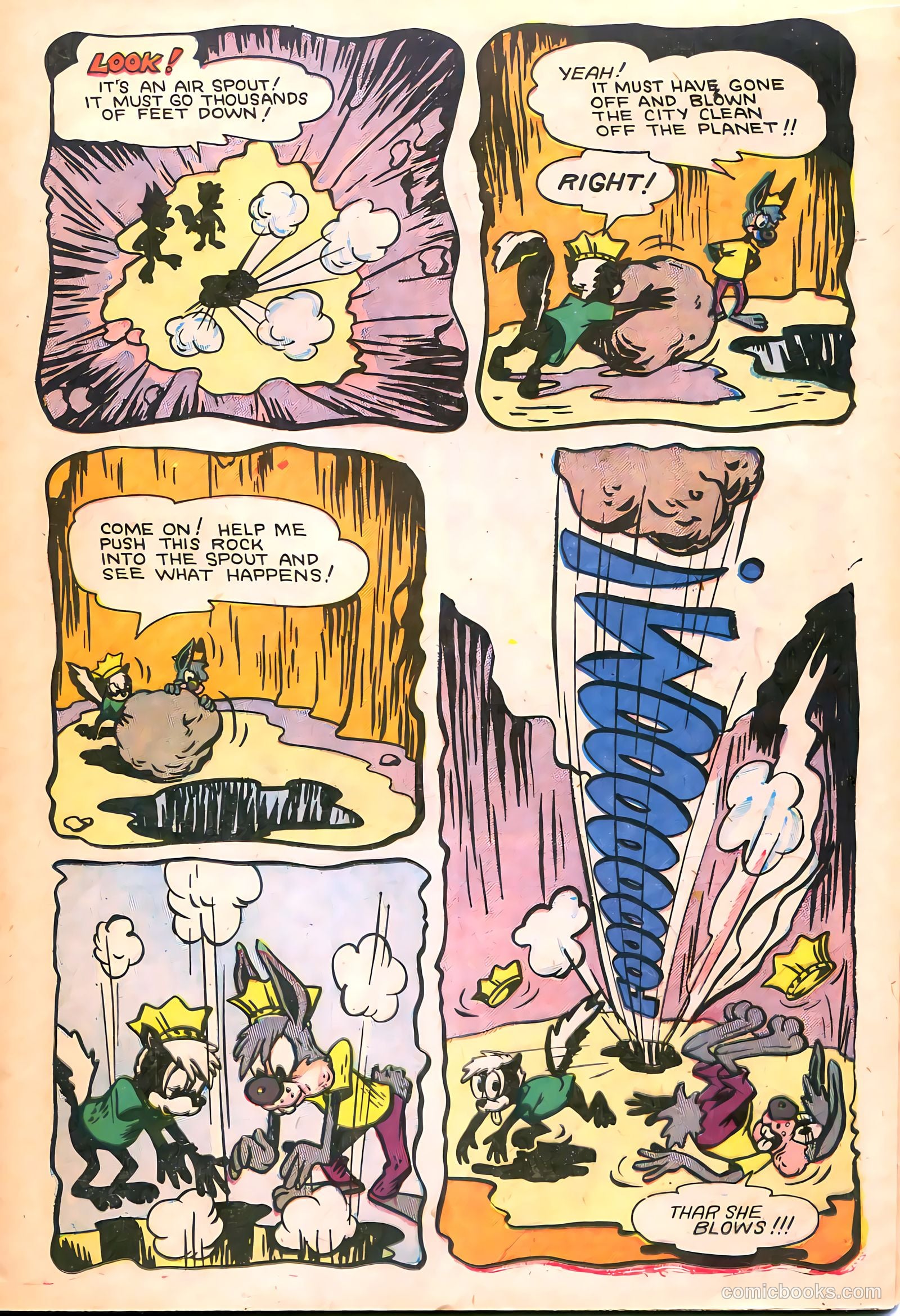 "Red" Rabbit Comics #19 (1951) — page 13 of 36