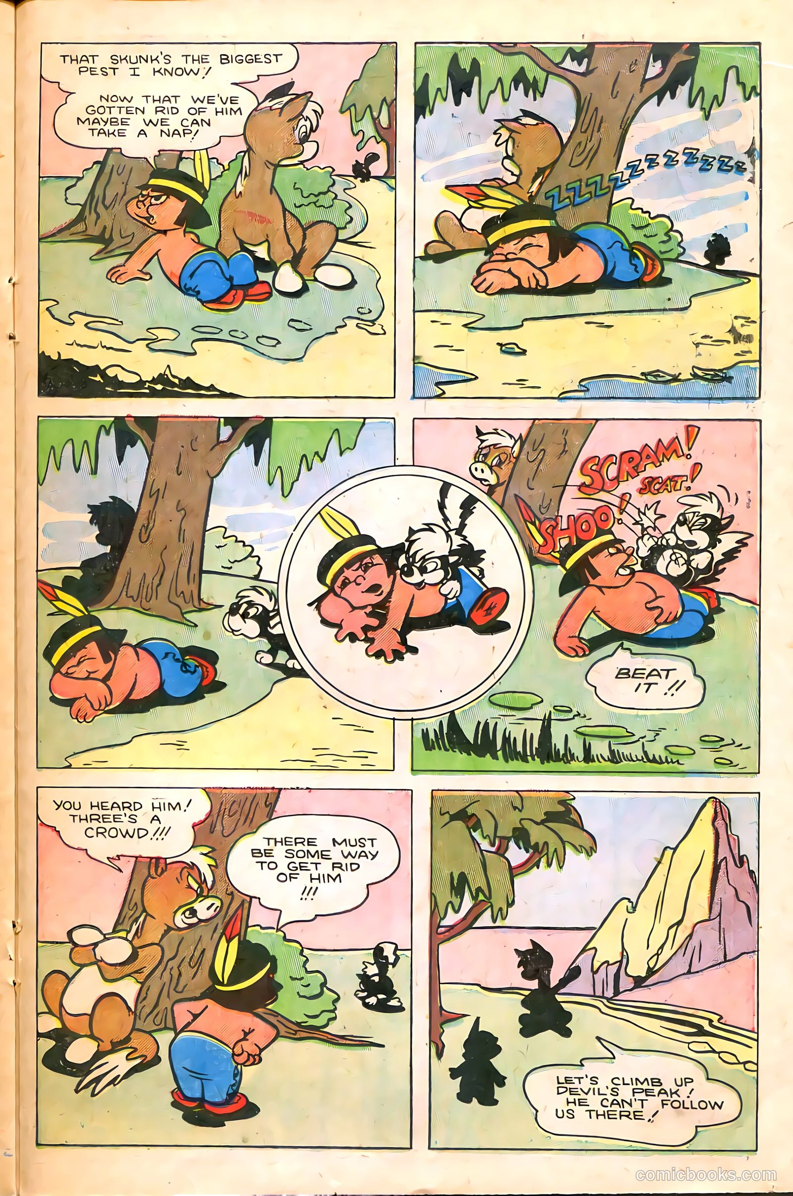 "Red" Rabbit Comics #19 (1951) — page 23 of 36
