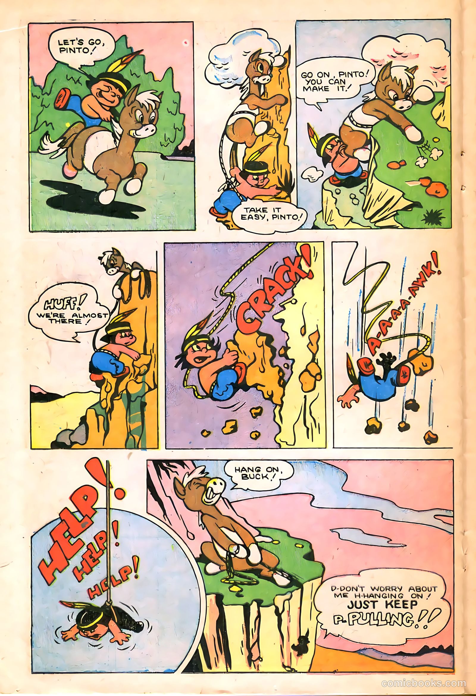 "Red" Rabbit Comics #19 (1951) — page 24 of 36