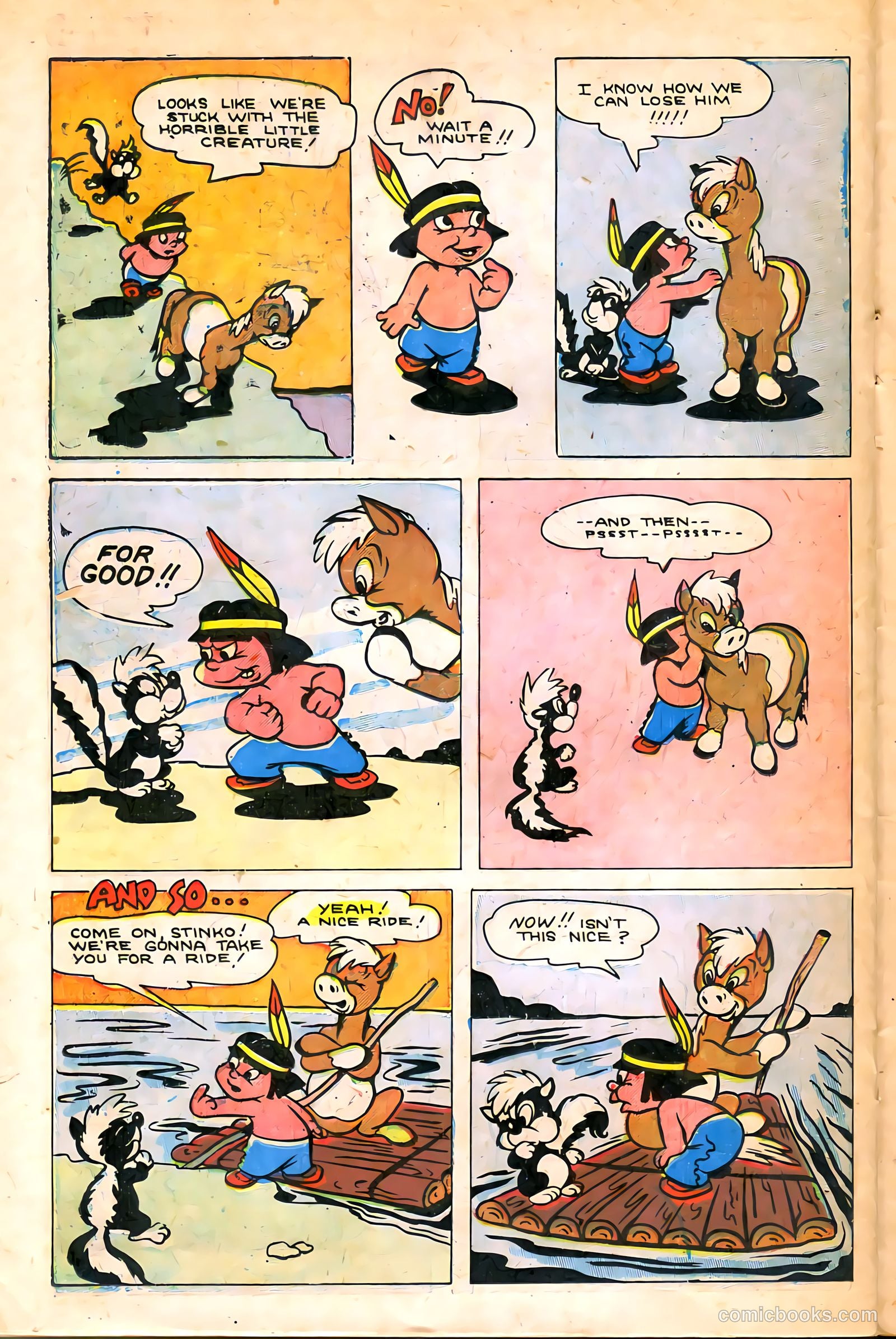 "Red" Rabbit Comics #19 (1951) — page 26 of 36