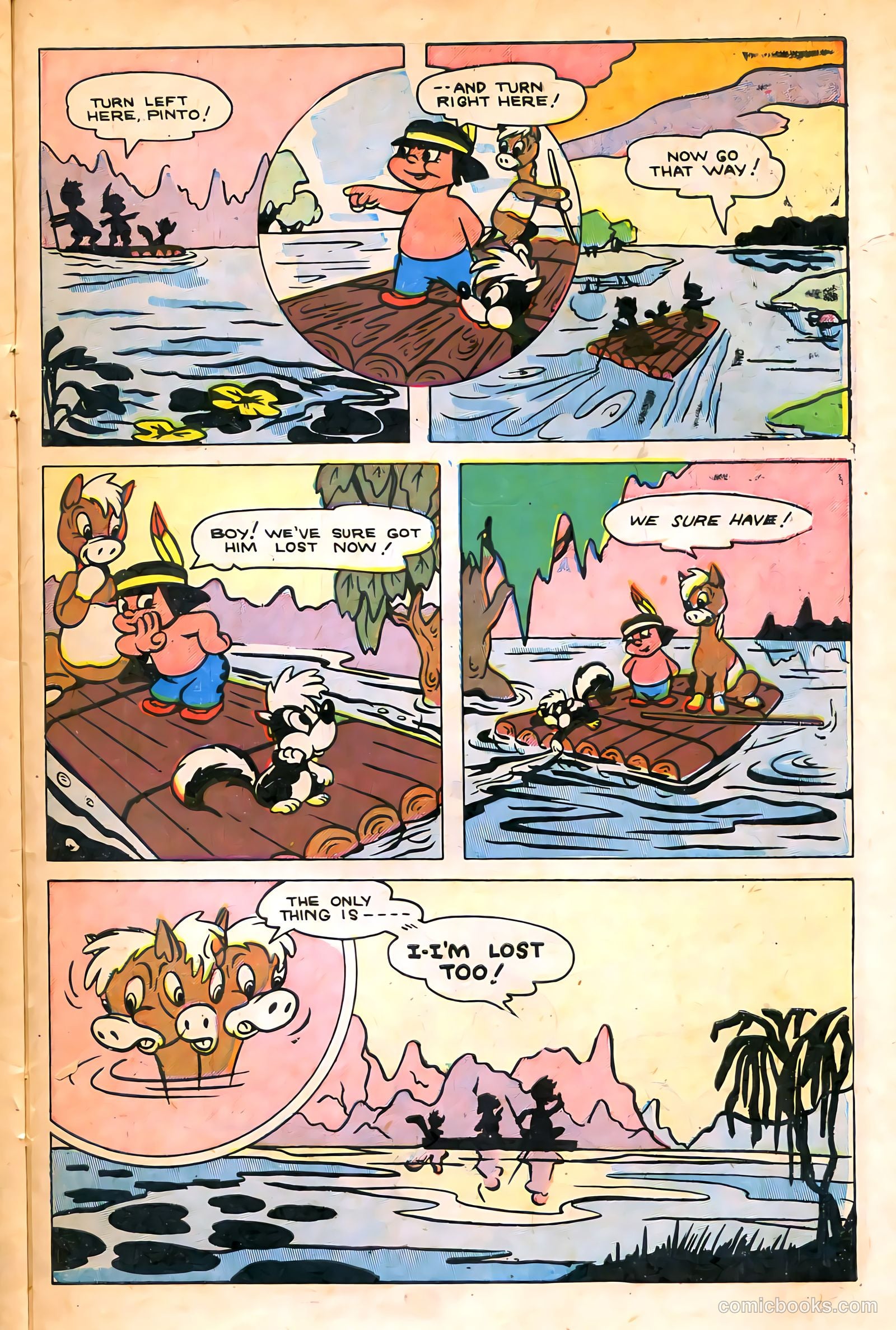 "Red" Rabbit Comics #19 (1951) — page 27 of 36