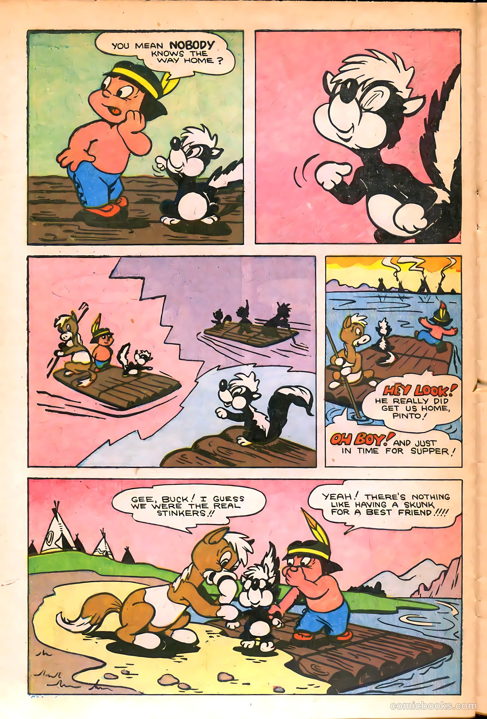 "Red" Rabbit Comics #19 (1951) — page 28 of 36