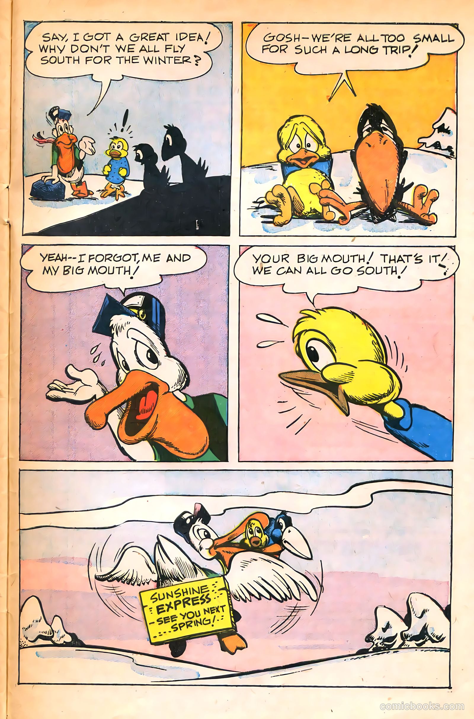 "Red" Rabbit Comics #19 (1951) — page 33 of 36