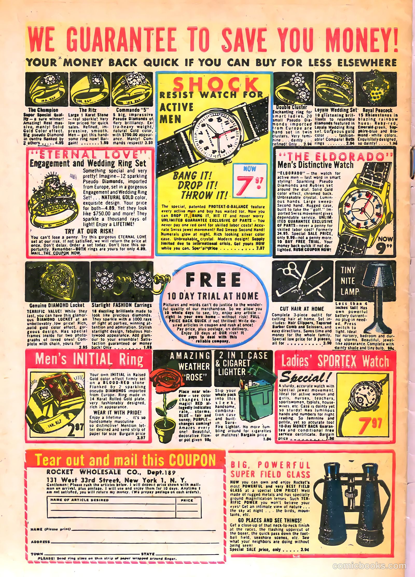 "Red" Rabbit Comics #19 (1951) — page 34 of 36