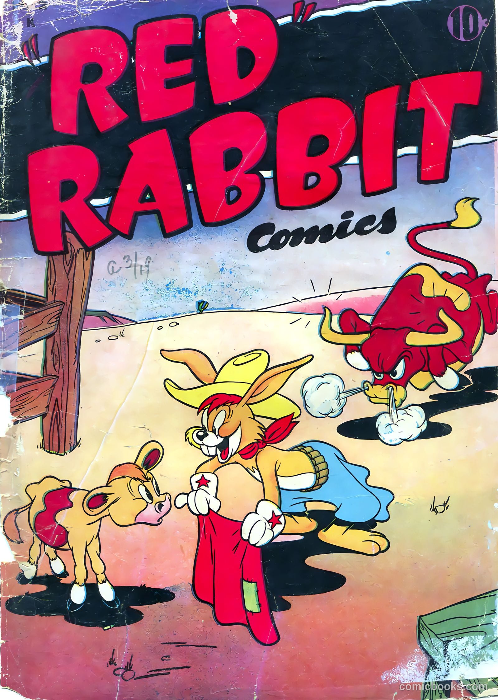 "Red" Rabbit Comics #2