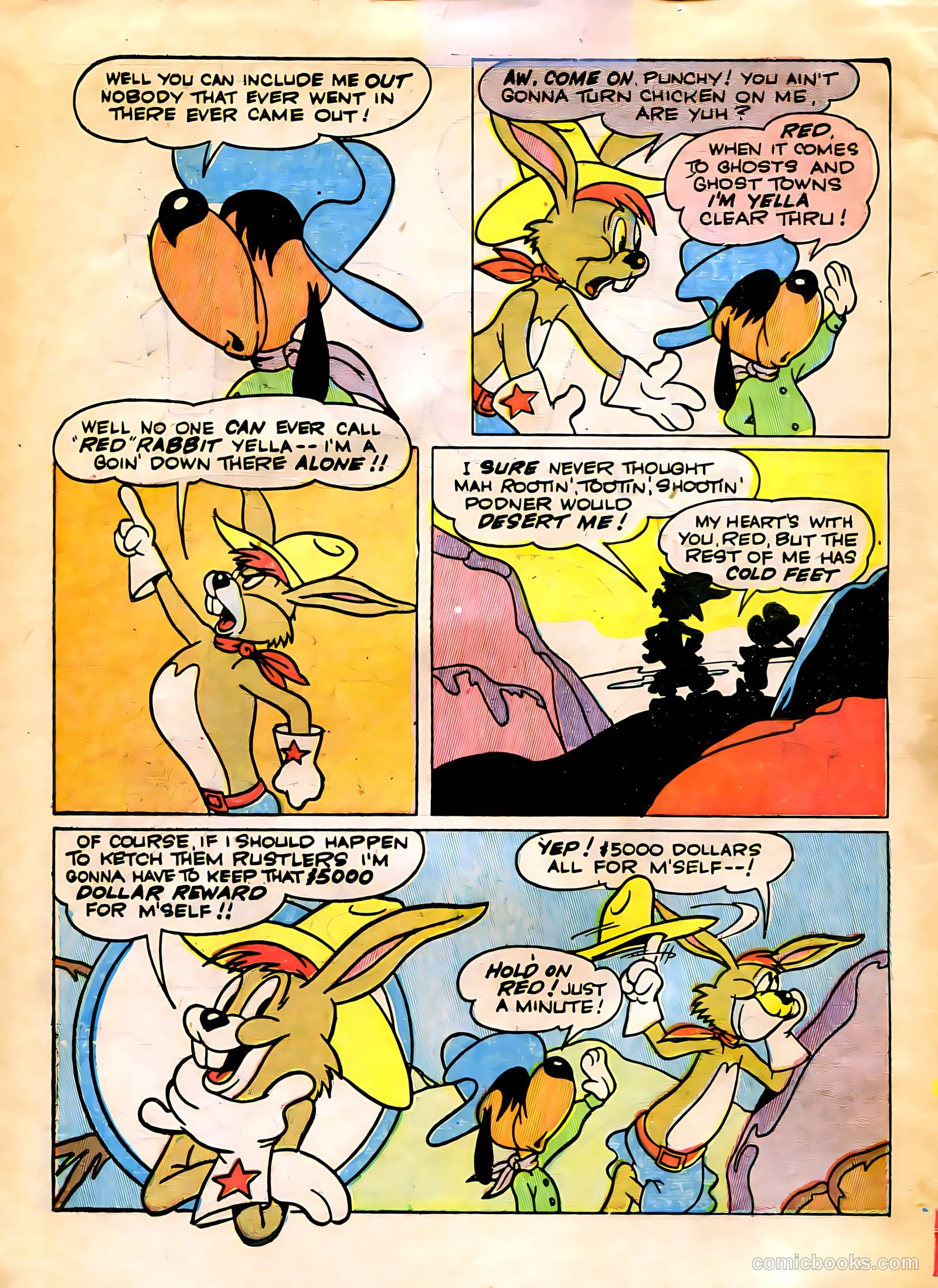 "Red" Rabbit Comics #2 (1947) — page 4 of 48