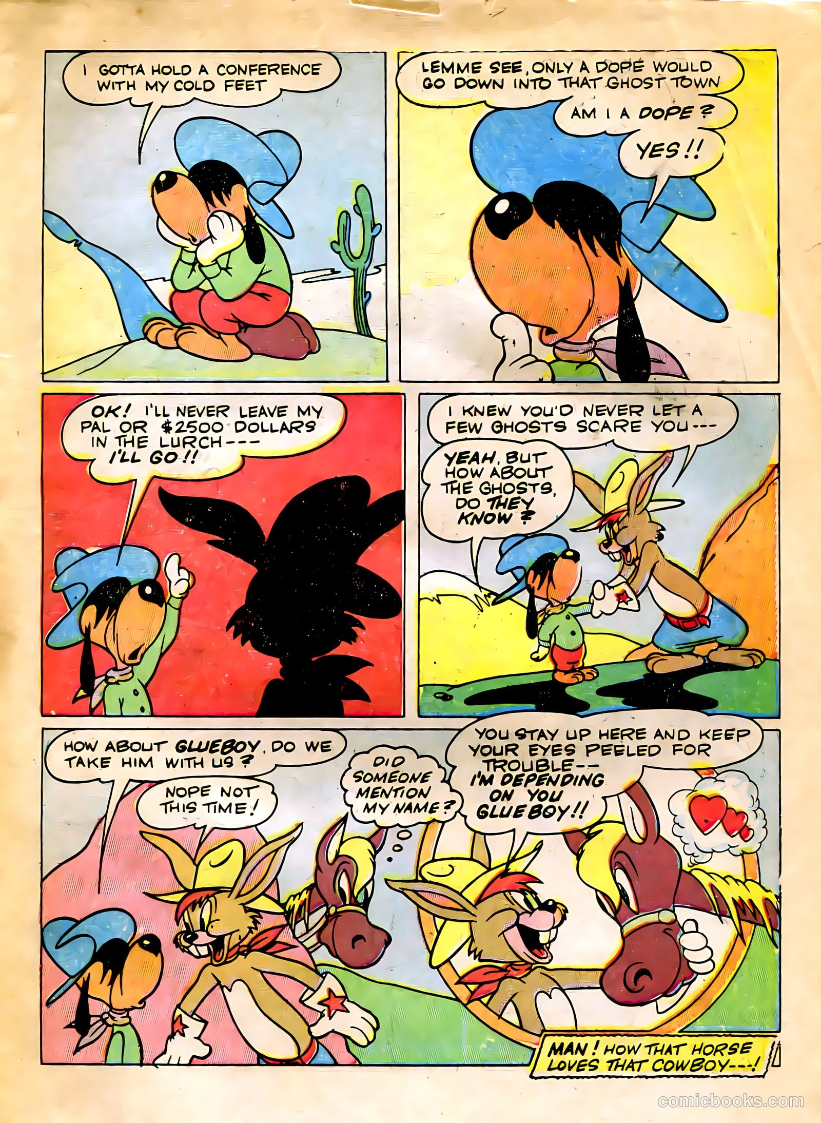 "Red" Rabbit Comics #2 (1947) — page 5 of 48