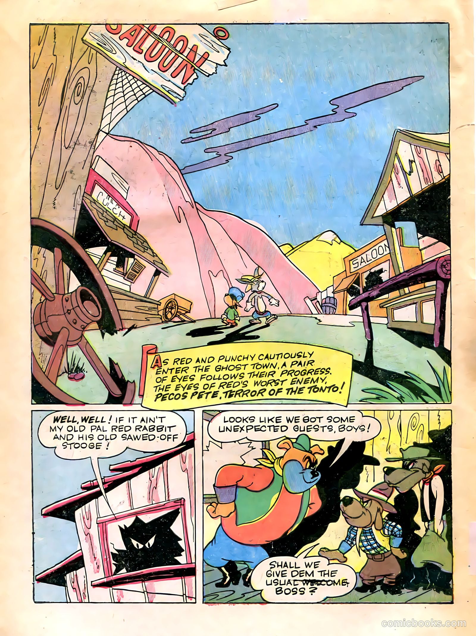"Red" Rabbit Comics #2 (1947) — page 6 of 48