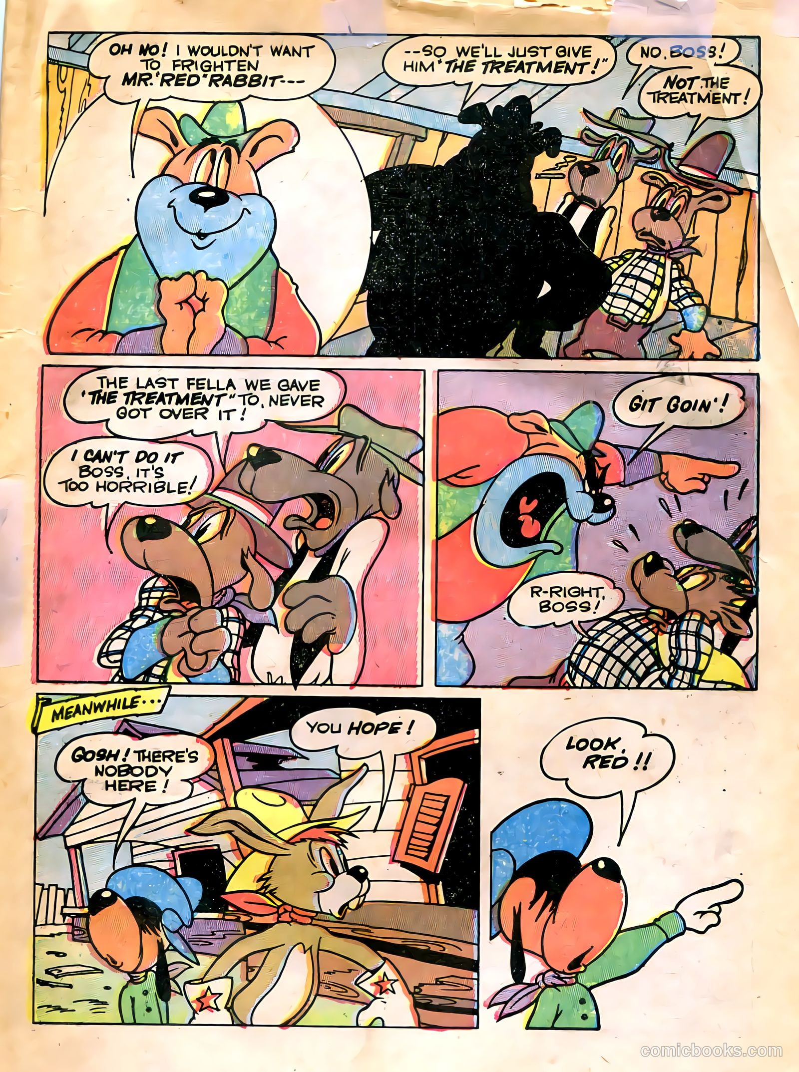 "Red" Rabbit Comics #2 (1947) — page 7 of 48