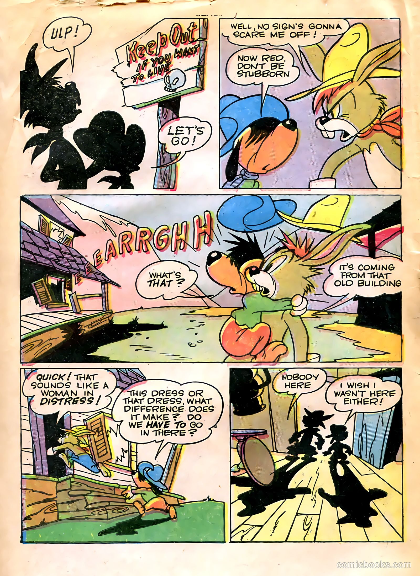"Red" Rabbit Comics #2 (1947) — page 8 of 48