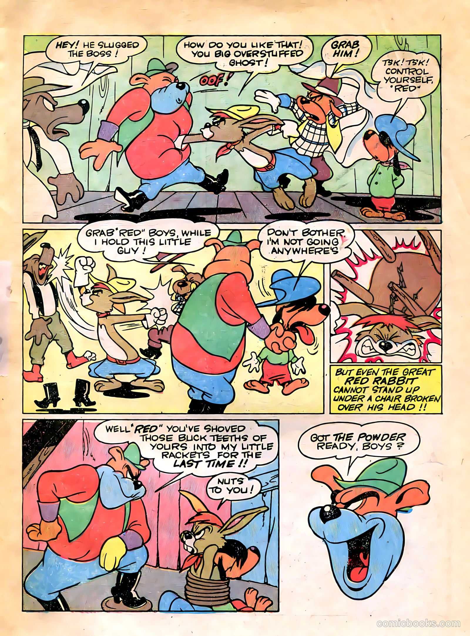 "Red" Rabbit Comics #2 (1947) — page 11 of 48