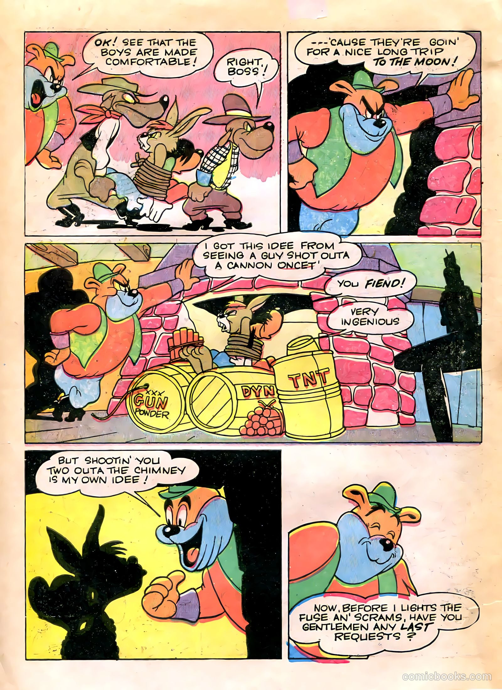 "Red" Rabbit Comics #2 (1947) — page 12 of 48