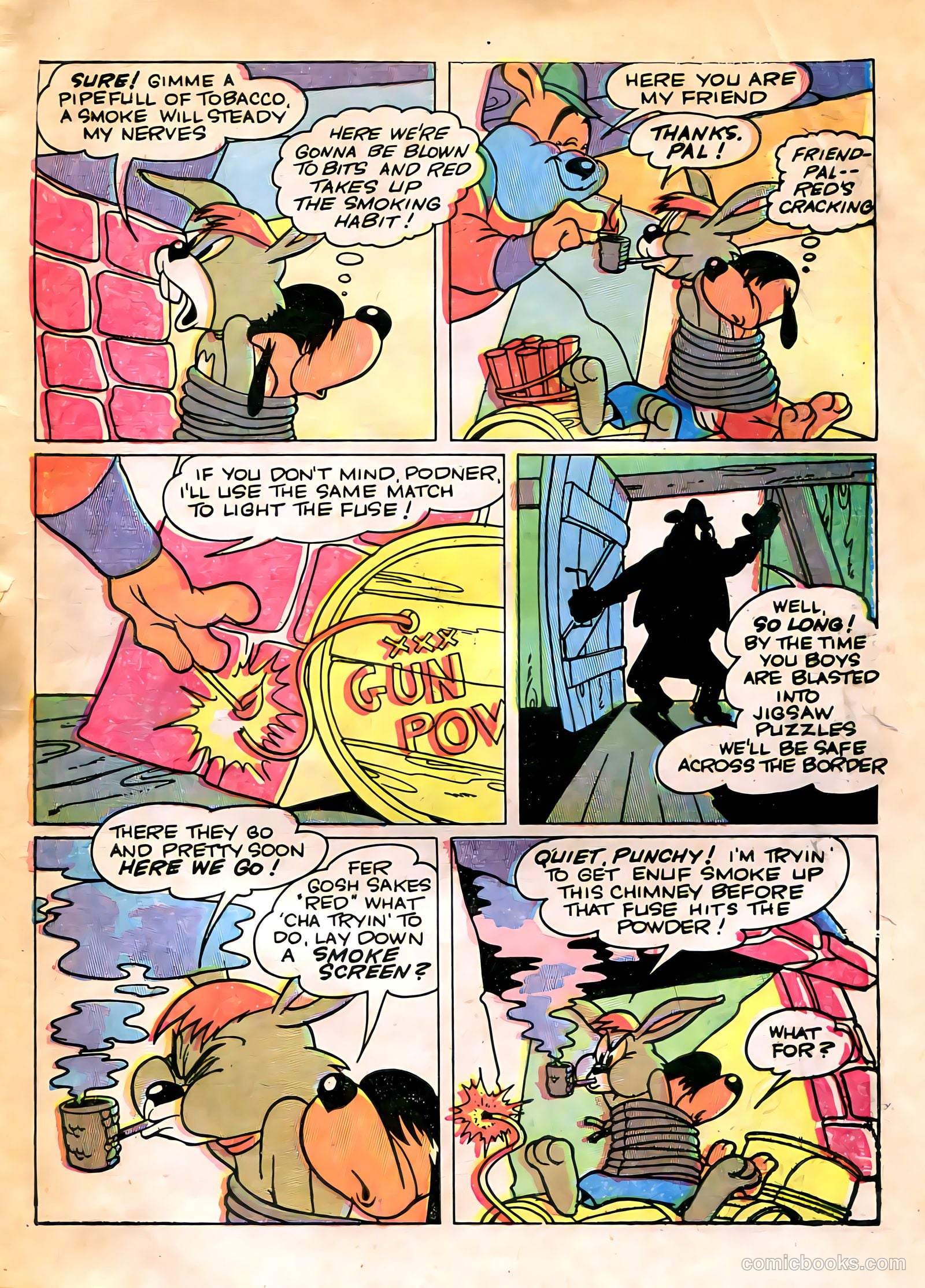 "Red" Rabbit Comics #2 (1947) — page 13 of 48