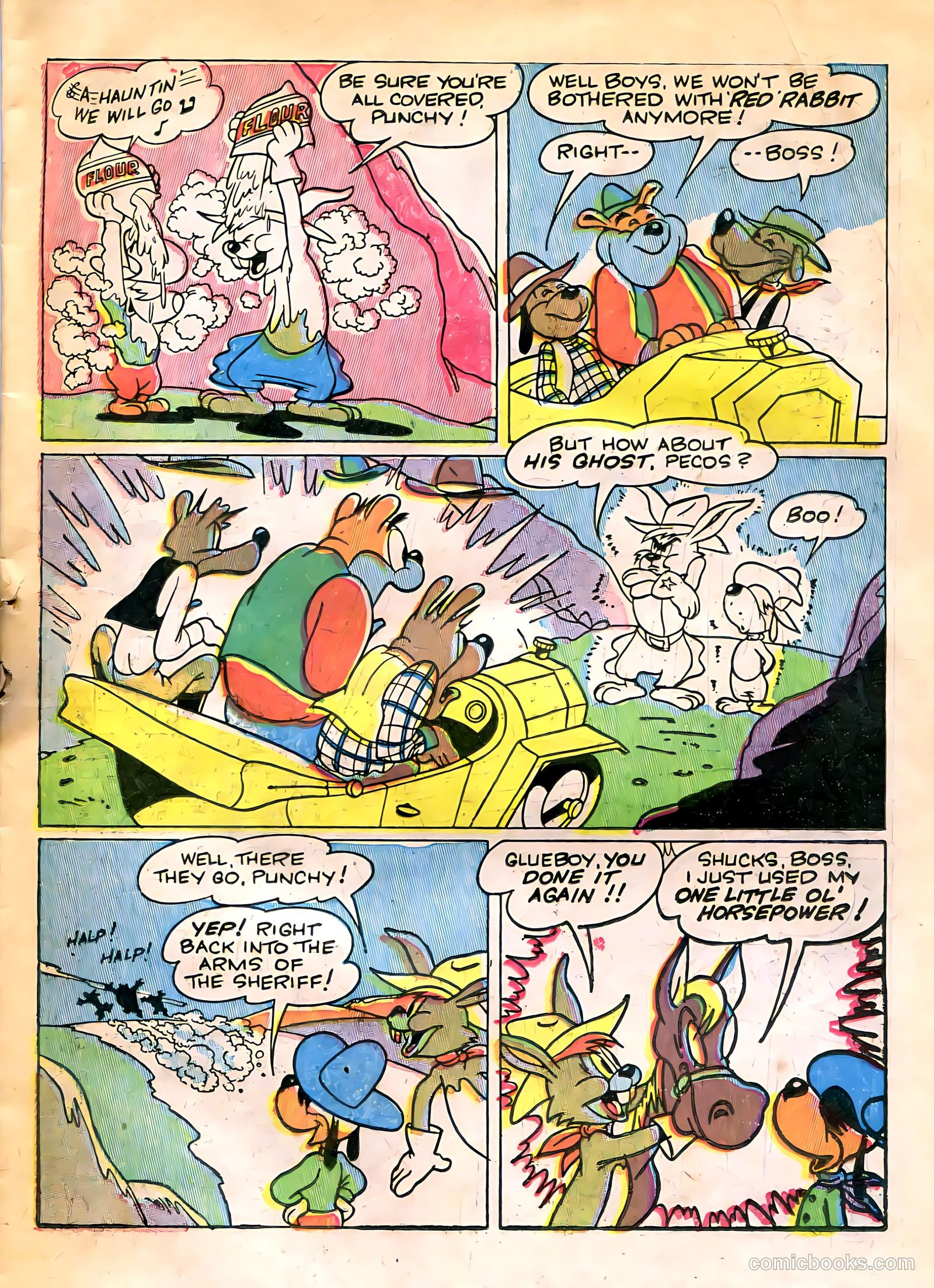 "Red" Rabbit Comics #2 (1947) — page 15 of 48